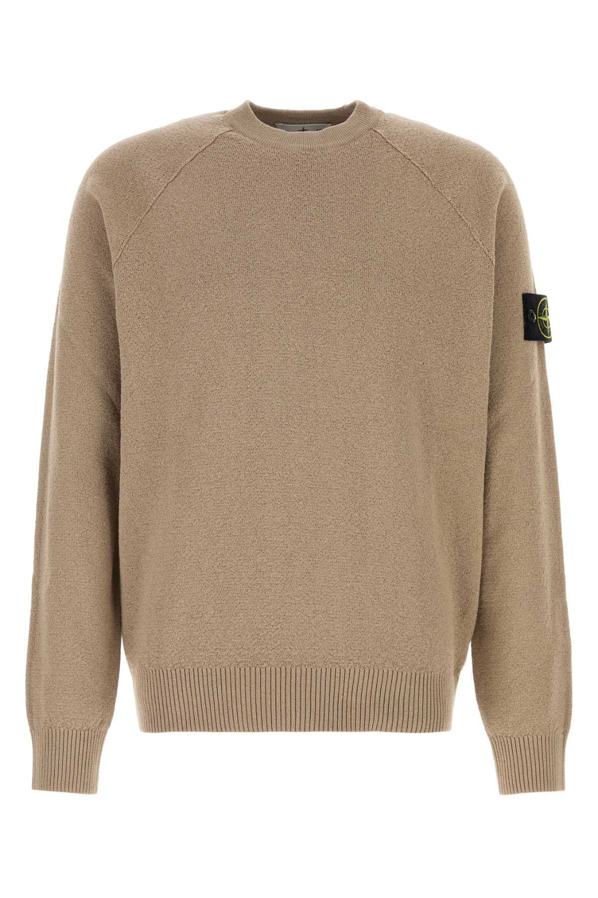 Stone Island Cappuccino Cotton Sweater Size US XL / EU 56 / 4 - 1 Thumbnail
