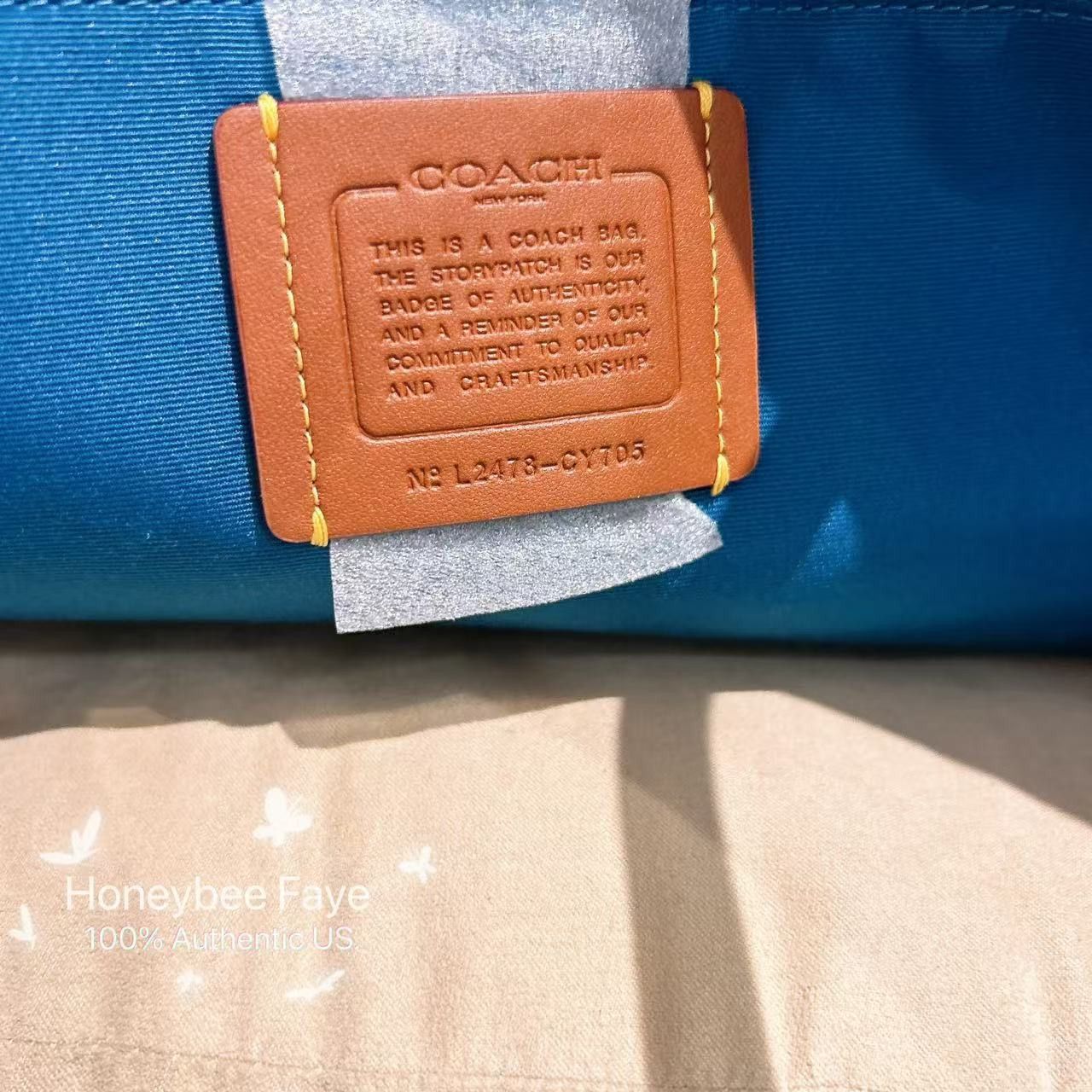 Coach City Tote Bag With Coach Graphic CY705 Size ONE SIZE - 6 Thumbnail