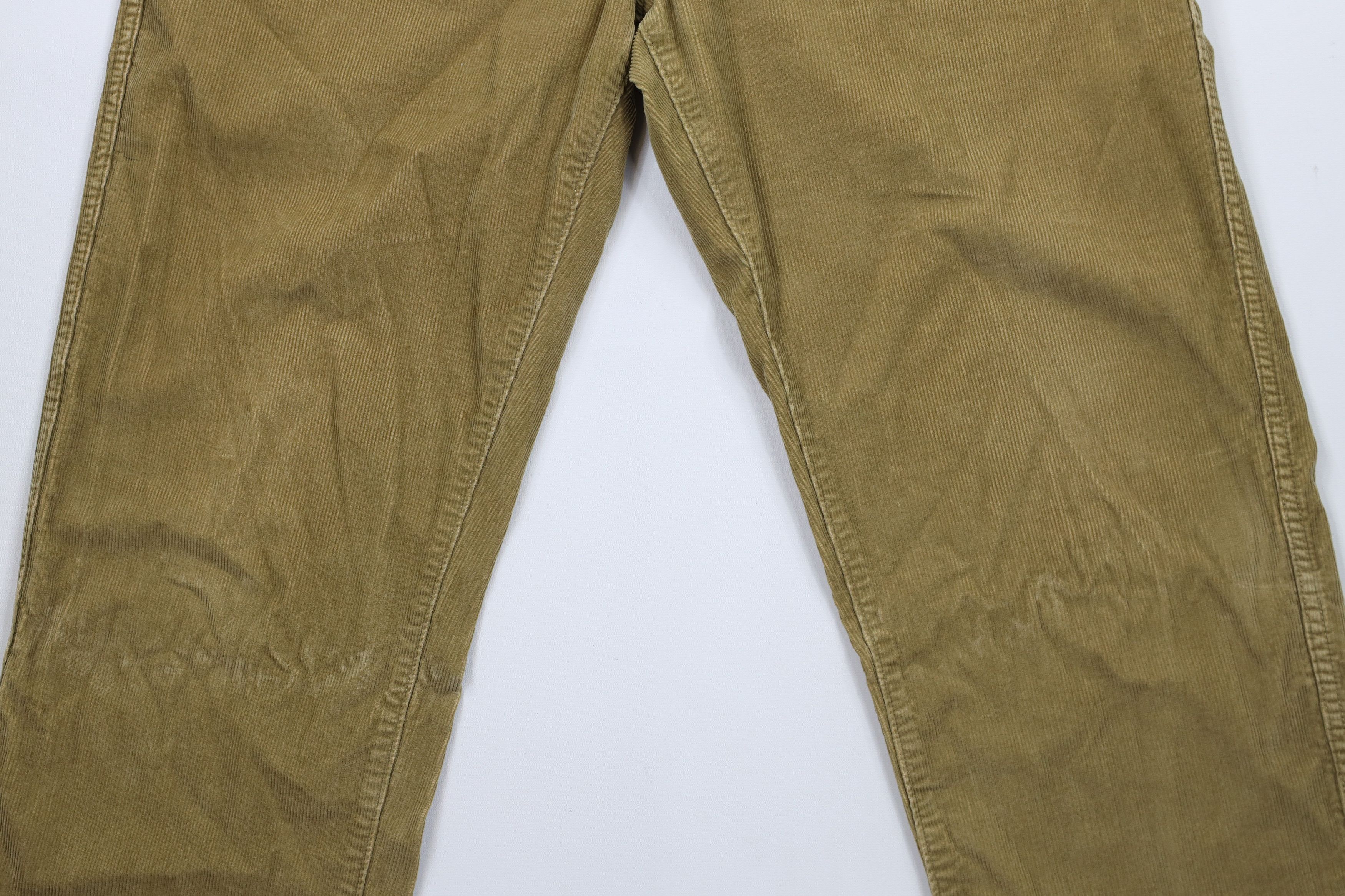 L.L. Bean Vintage LL Bean Natural Fit Wide Leg Corduroy Chino Pants Size US 36 / EU 52 - 3 Thumbnail