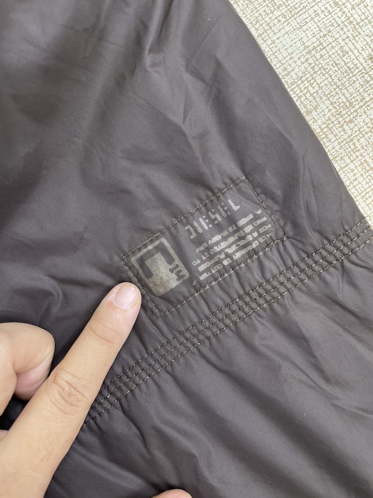 Diesel DIESEL ITALY Multipocket Nylon Zipper Jacket Size US M / EU 48-50 / 2 - 7 Thumbnail
