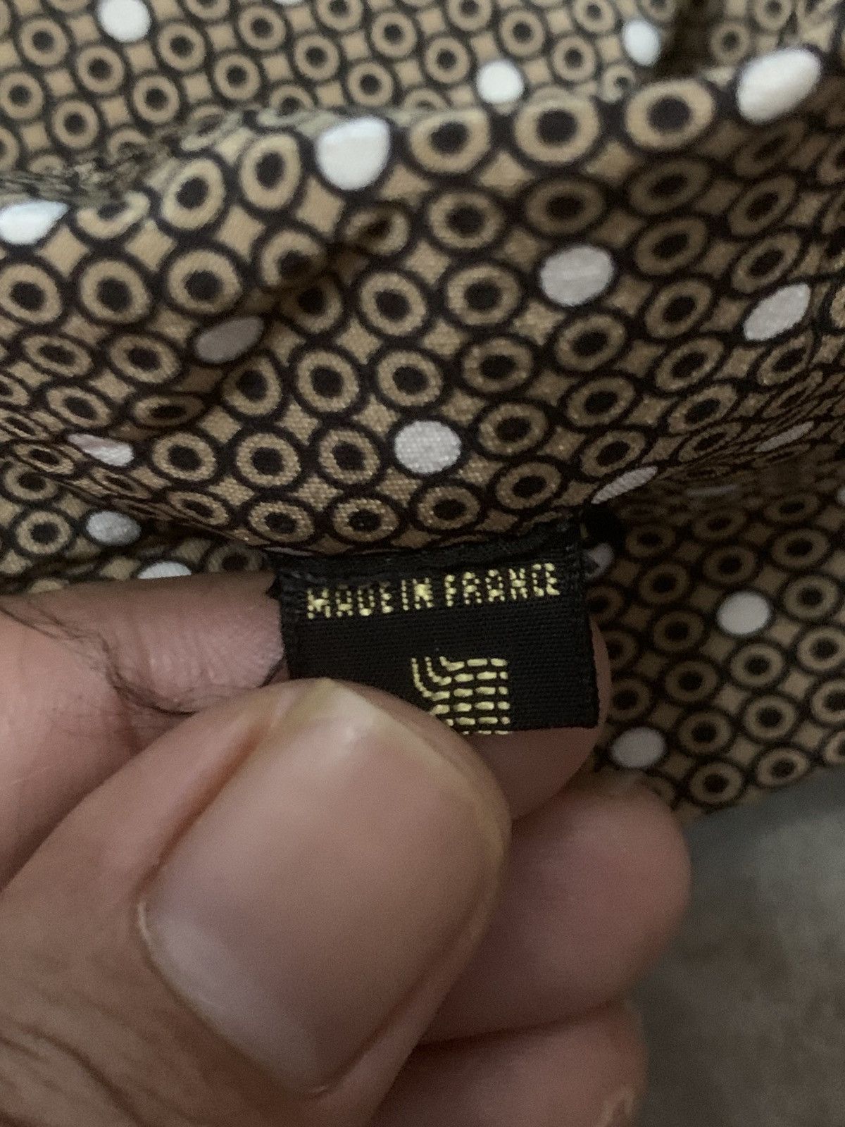 Designer × Lanvin Lanvin Pure Silk Office Tie Made In France Size ONE SIZE - 5 Thumbnail
