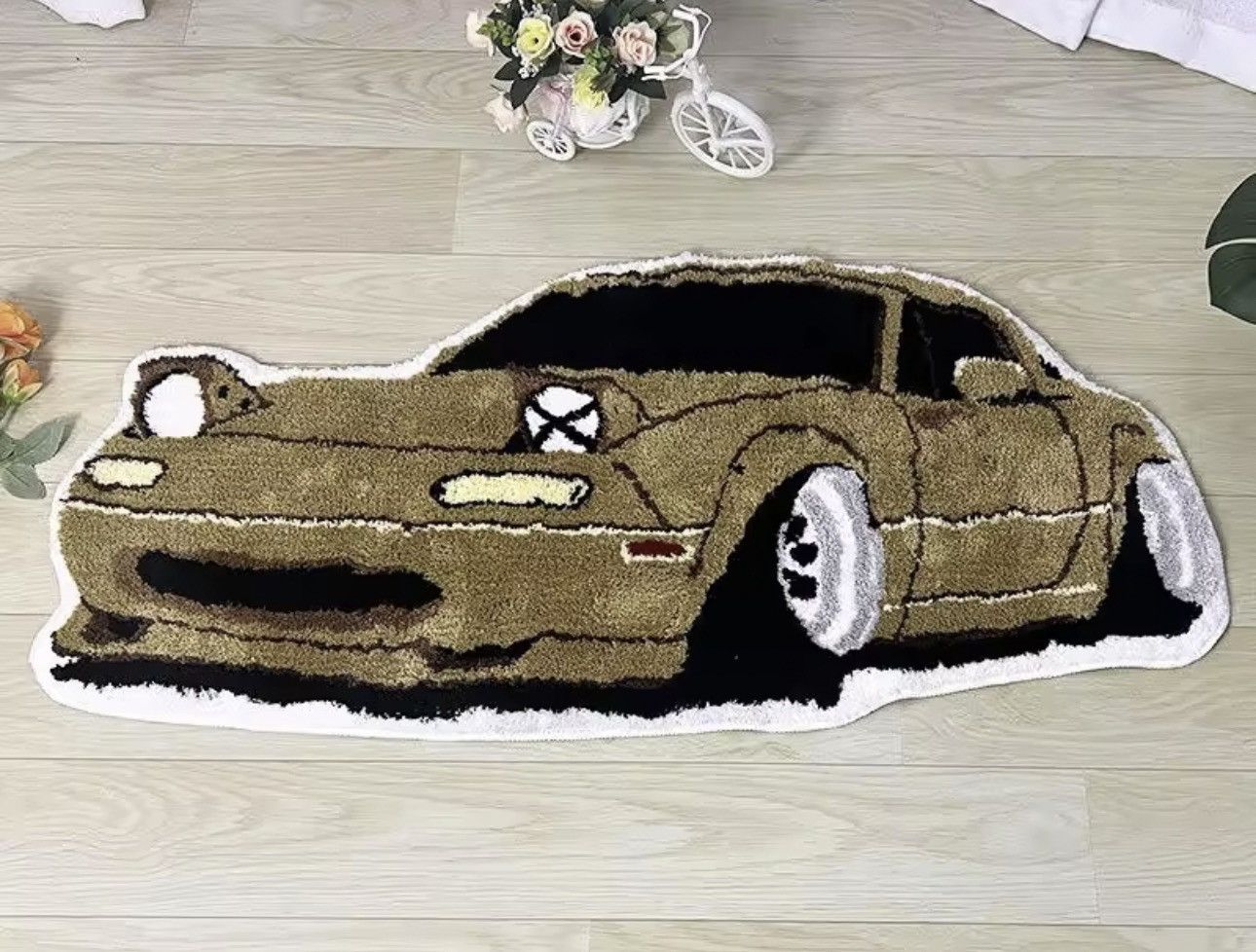 Japanese Brand Car Tufted Rug Carpet- 40 X 80 cm Automotive Decor Size ONE SIZE - 1 Thumbnail