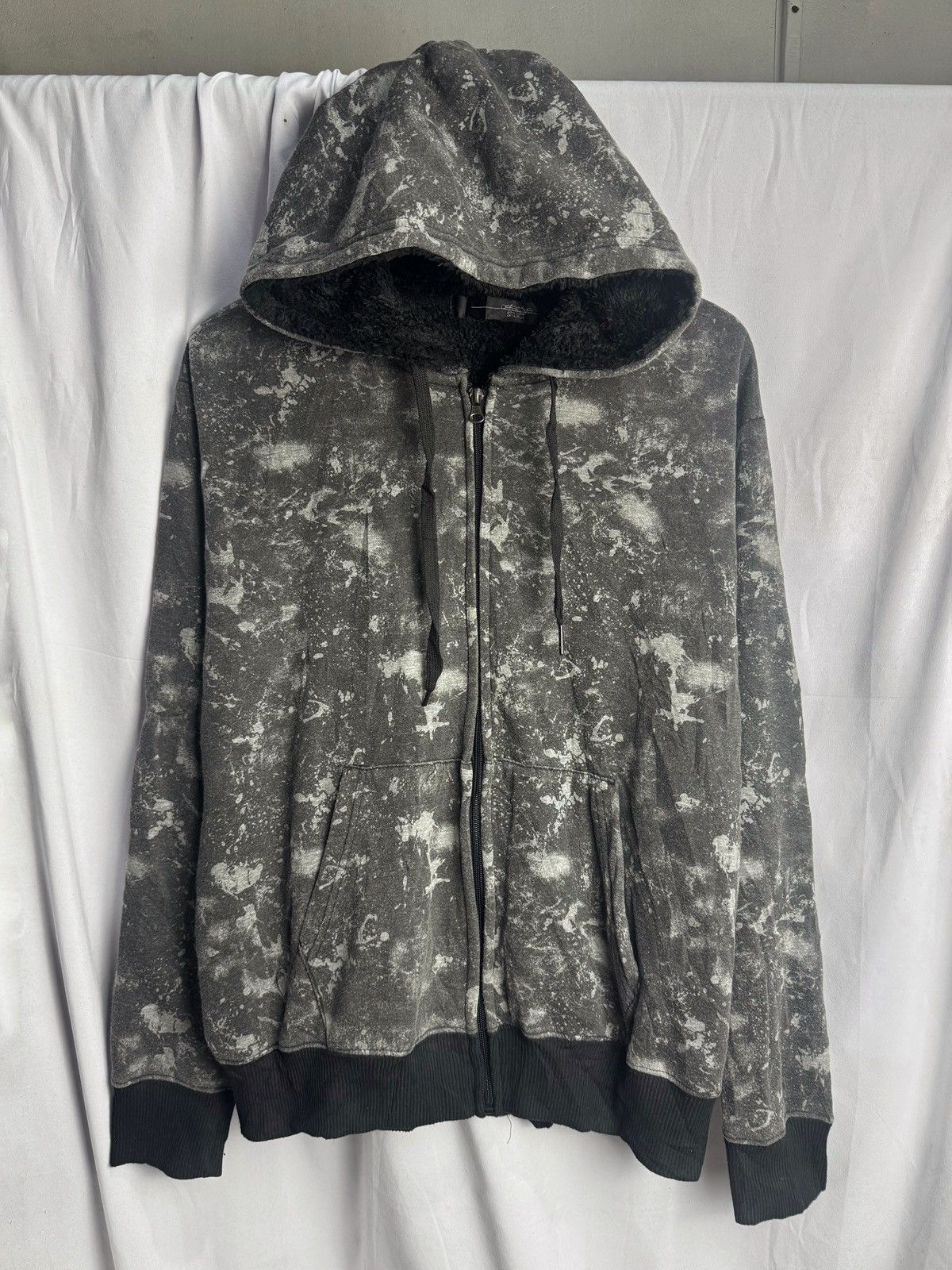 If Six Was Nine × Japanese Brand × Le Grande Bleu (L.G.B.) Japanese LGB Defective Struct Hoodie Size US M / EU 48-50 / 2 - 1 Thumbnail