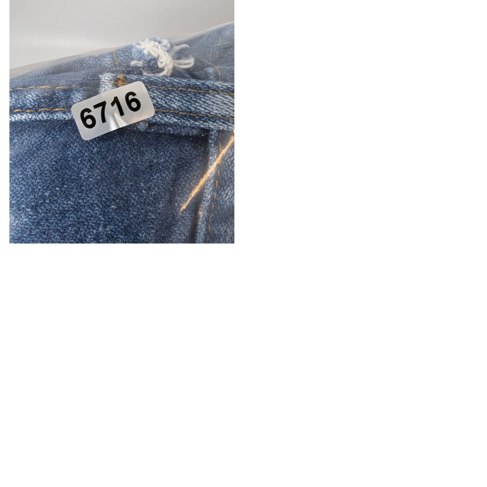 Wrangler VINTAGE Wrangler Cowboy Cut 13MWZ Jeans Men 36x34 Bootcut Western Workwear Distressed Blue Denim USA Cowboy Theme Mens Jeans Size US 36 / EU 52 - 9 Thumbnail
