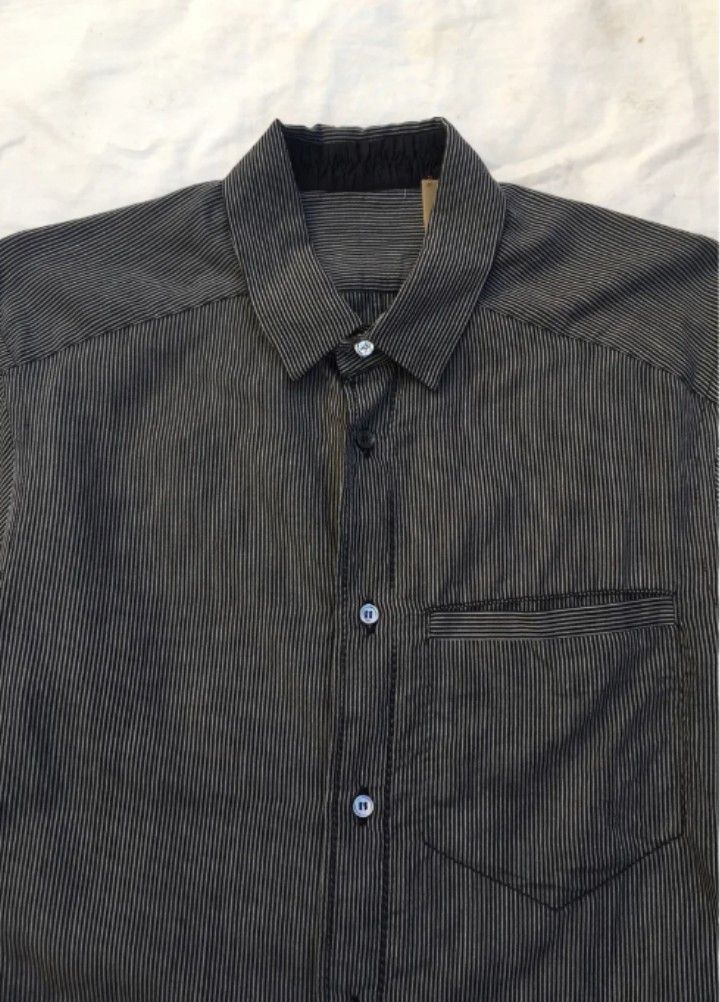 John Galliano John Galliano Vintage Stripped Button Up Shirt Size IT 46 Size L / US 10 / IT 46 - 5 Thumbnail