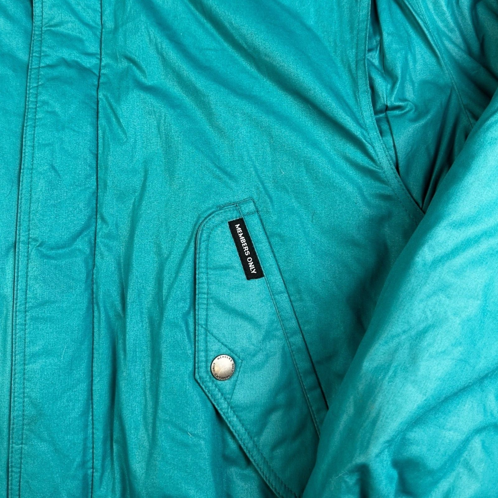 Members Only 90s Members Only Fleece Lined Jacket - Size Large Size US L / EU 52-54 / 3 - 2 Thumbnail