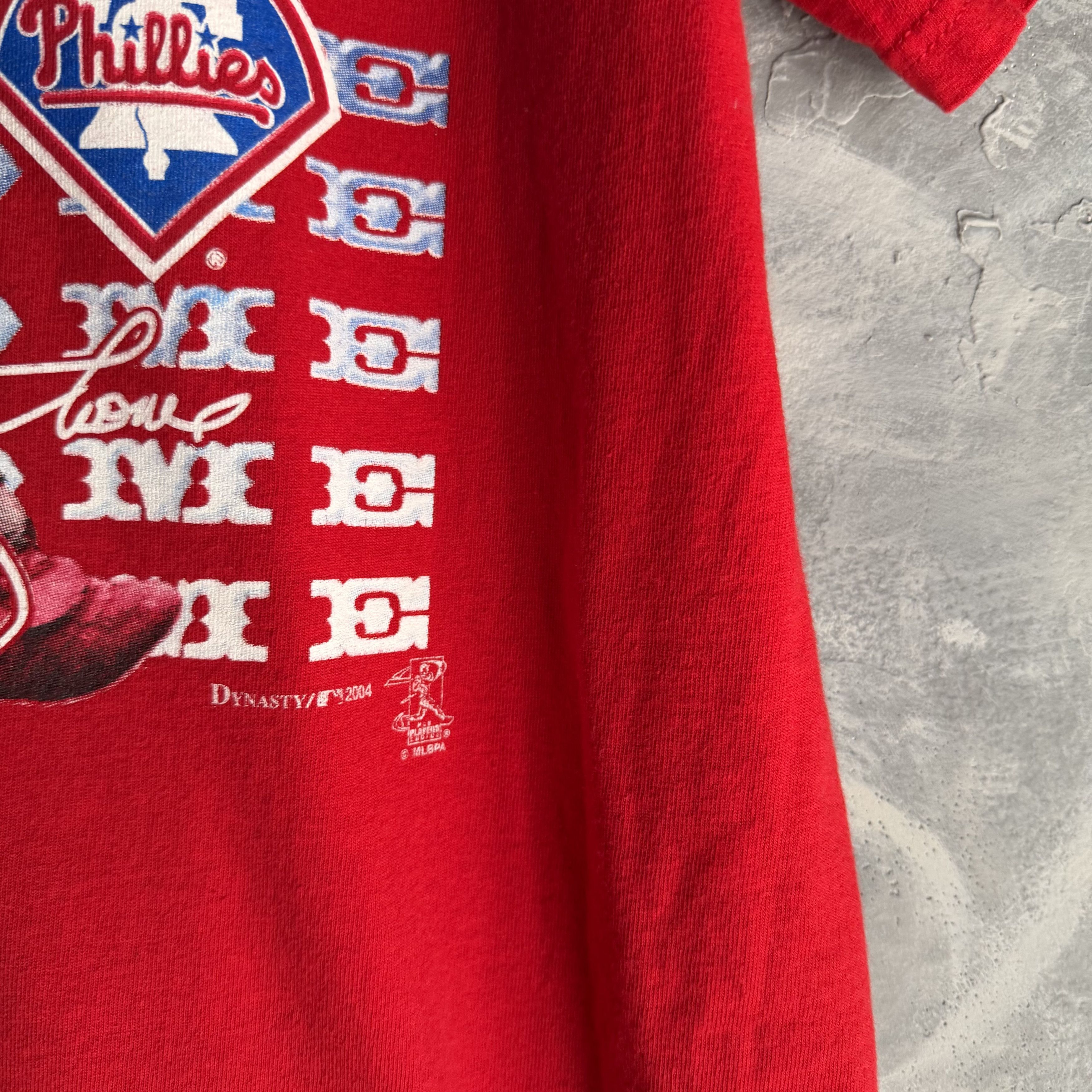 Other Vtg Jim Thome Portrait Philadelphia Phillies T Shirt Mens Size US XL / EU 56 / 4 - 2 Thumbnail