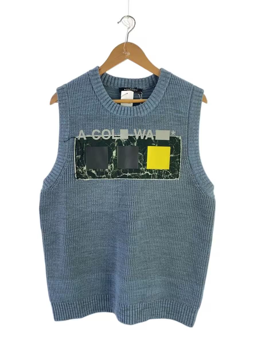 A-COLD-WALL* Logo Patchwork Knit Sweater Vest Size US L / EU 52-54 / 3 - 1 Thumbnail