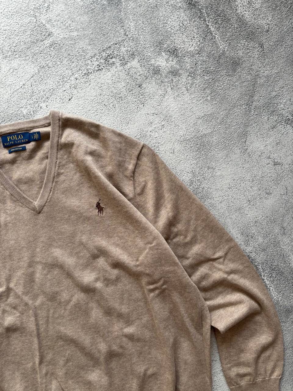 Polo Ralph Lauren × Vintage Polo Ralph Lauren vintage distressed sweater Size US L / EU 52-54 / 3 - 3 Thumbnail