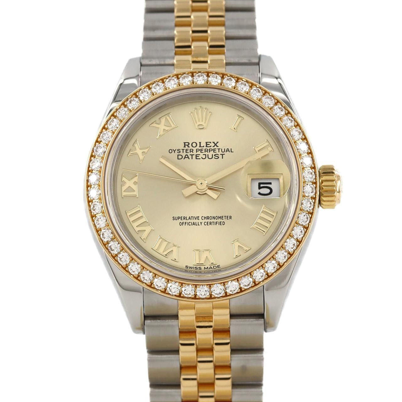 Rolex Rolex Rolex Datejust Stainless Steel Yellow Gold Automatic Metal Automatic 279383RBR DUTY FREE for USA Size ONE SIZE - 1 Thumbnail