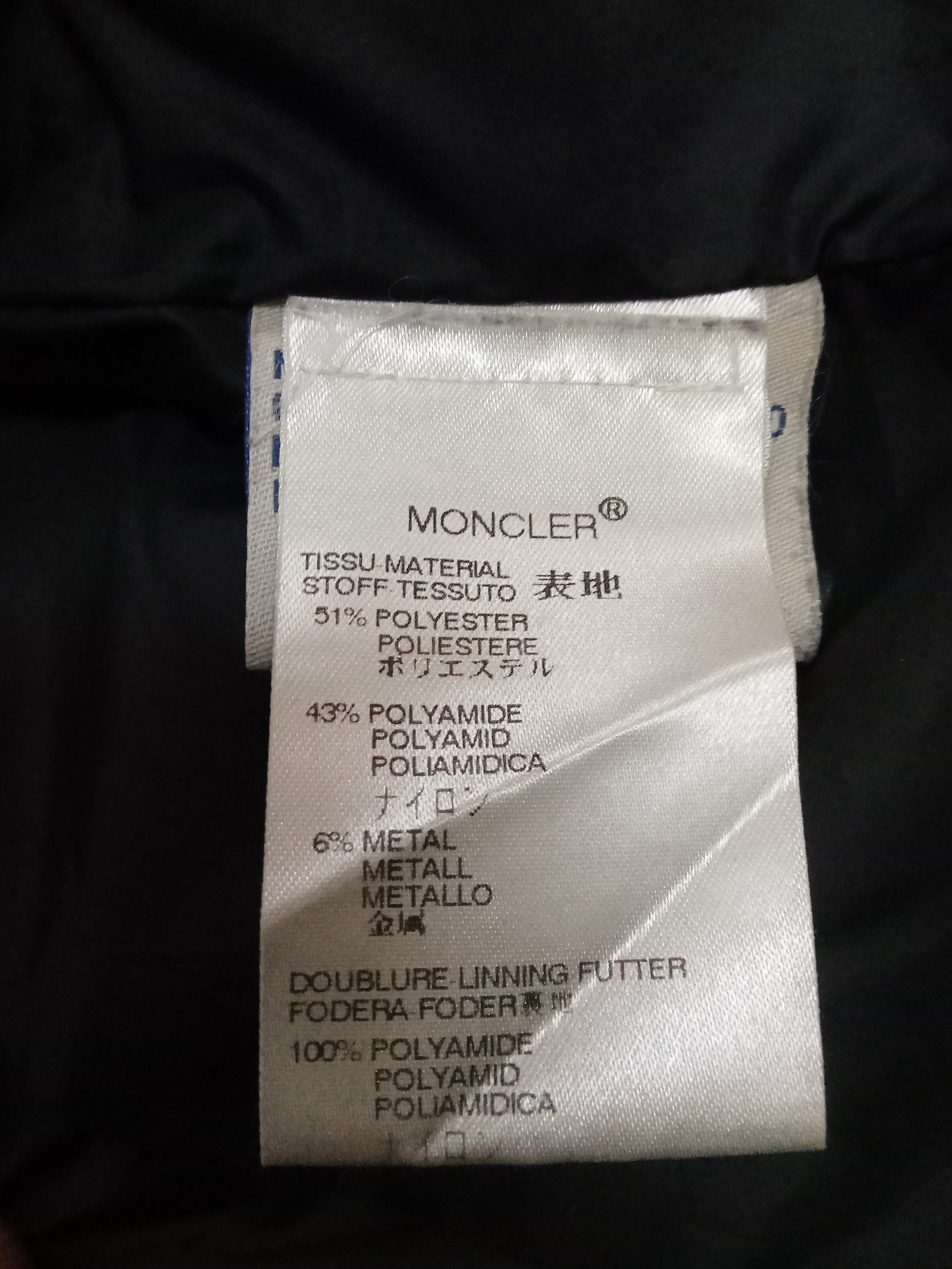 Moncler × Vintage Vintage Moncler Puffer Jacket Size XS / US 0-2 / IT 36-38 - 4 Thumbnail