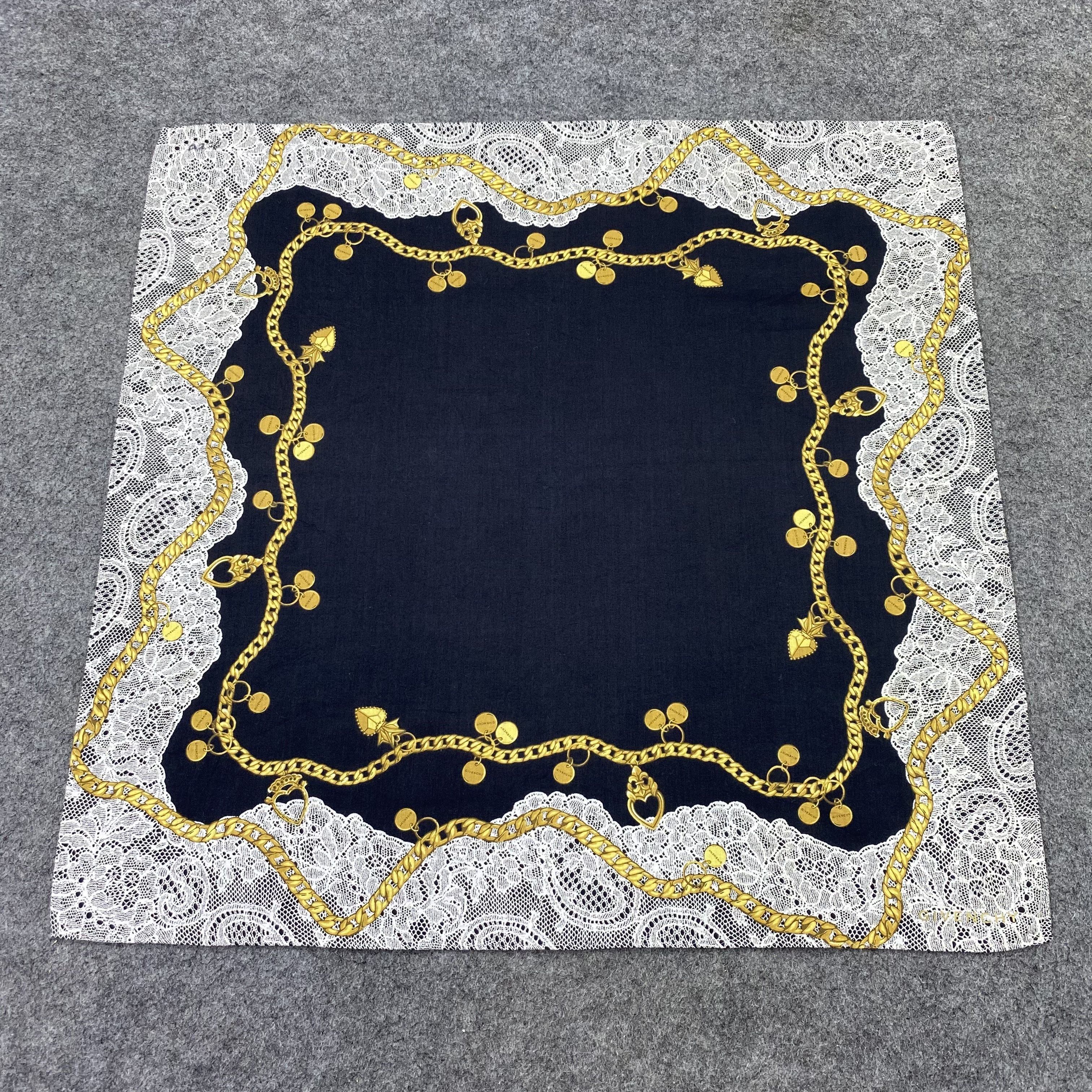Designer Givenchy Handkerchief / Bandana / Neckerchief-B1469 Size ONE SIZE - 3 Thumbnail