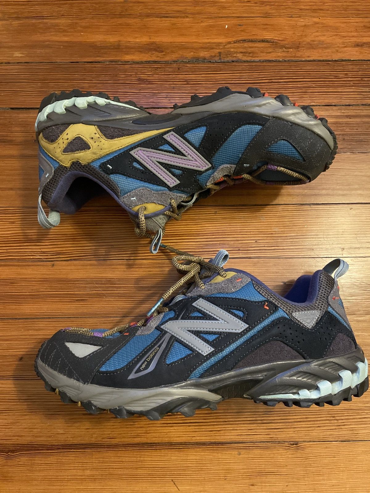 image of Bodega x New Balance 610 ‘The Trail Less Taken’ Shoes in Blue, Men's