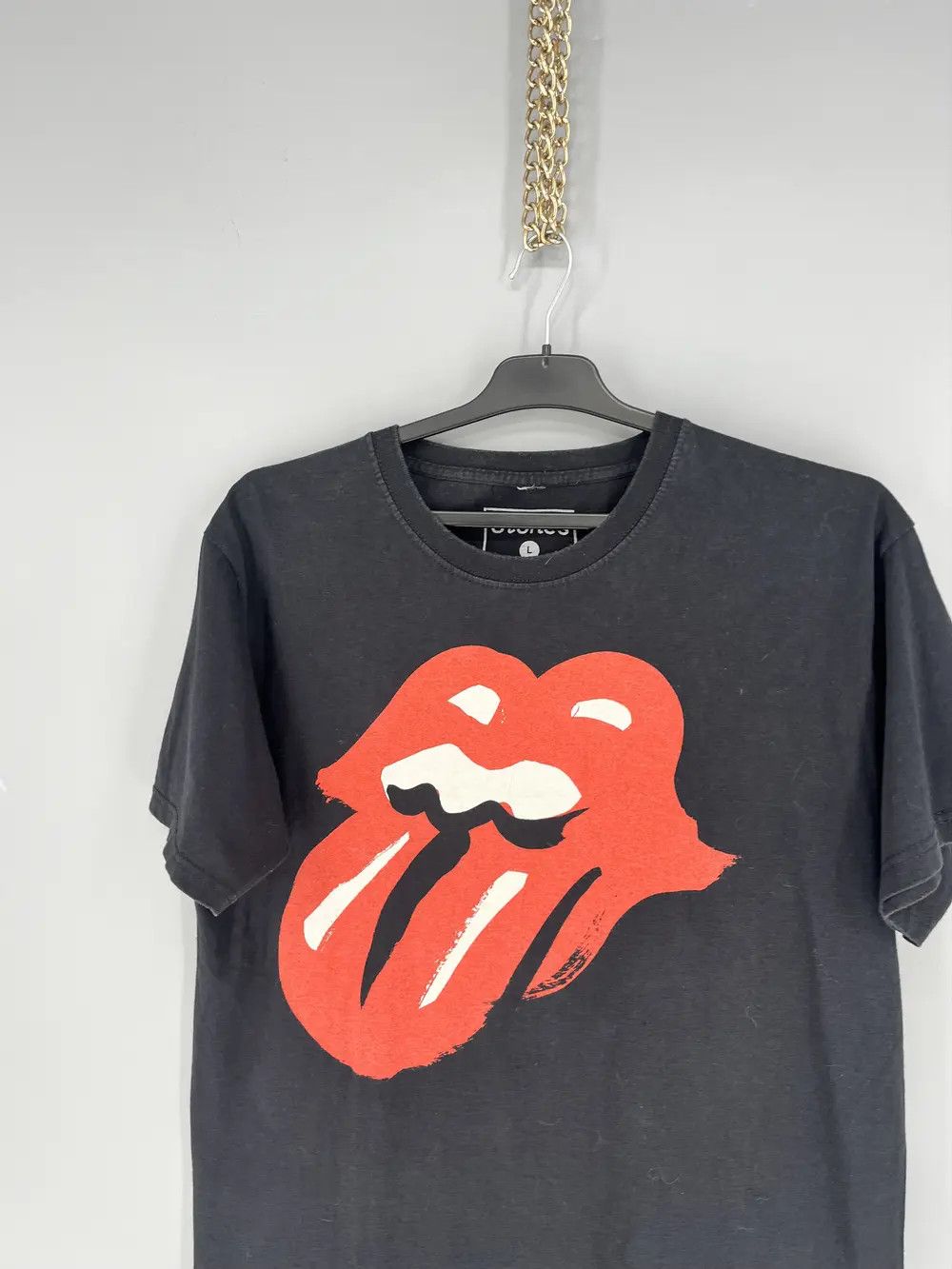 Band Tees Vintage Y2K The Rolling Stones Tee Face Print Band Tour Rock Size US M / EU 48-50 / 2 - 6 Thumbnail