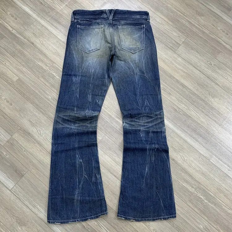 If Six Was Nine Vanquish Distressed lgb Ifsixwasnine Flared Denim Size US 31 - 9 Thumbnail
