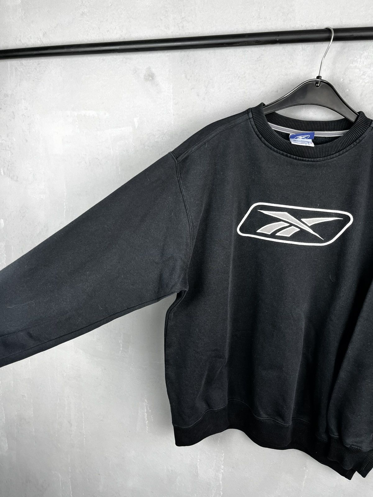 Reebok × Vintage Vintage Reebok Sweatshirt Embroidered Logo Blue Size US M / EU 48-50 / 2 - 7 Thumbnail