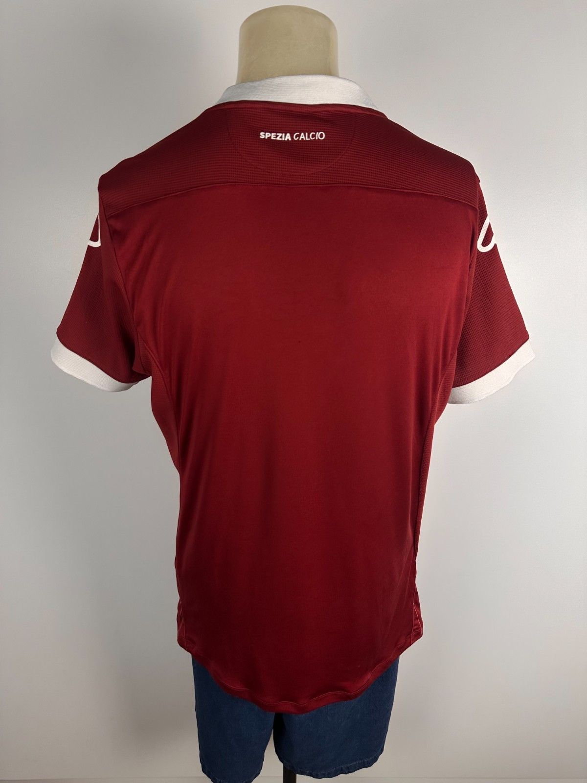 Other Spezia 2019 Away Football Shirt Soccer Jersey Red Size L Size US L / EU 52-54 / 3 - 7 Thumbnail