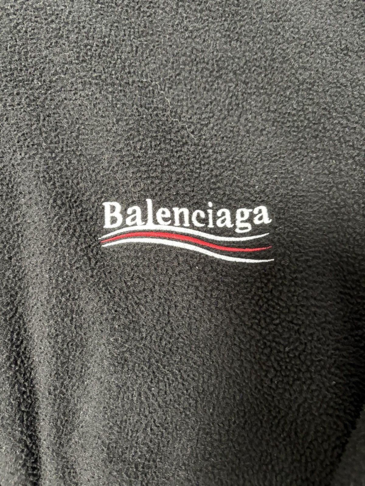 Balenciaga (FINAL DROP)Political Campaign Polar Fleece Jacket Size US L / EU 52-54 / 3 - 2 Thumbnail