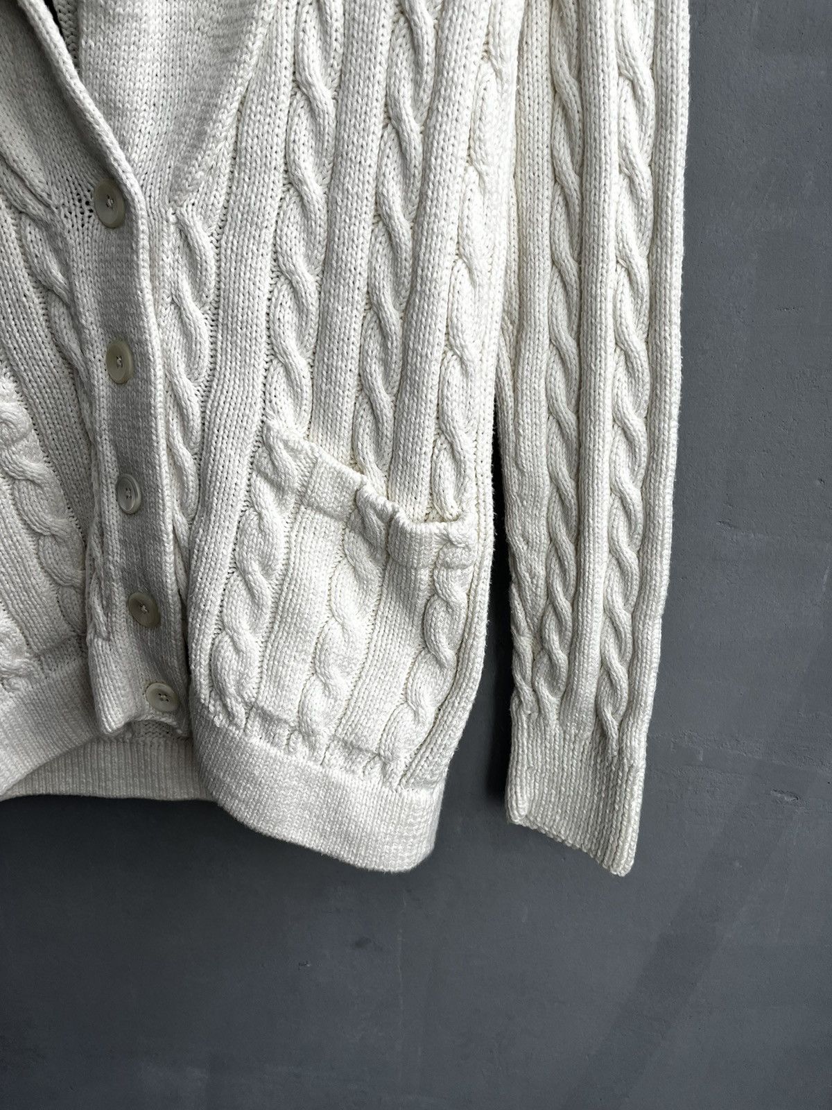 Ralph Lauren × Vintage Ralph Lauren knit sweater cardigan vintage Size M / US 6-8 / IT 42-44 - 7 Thumbnail