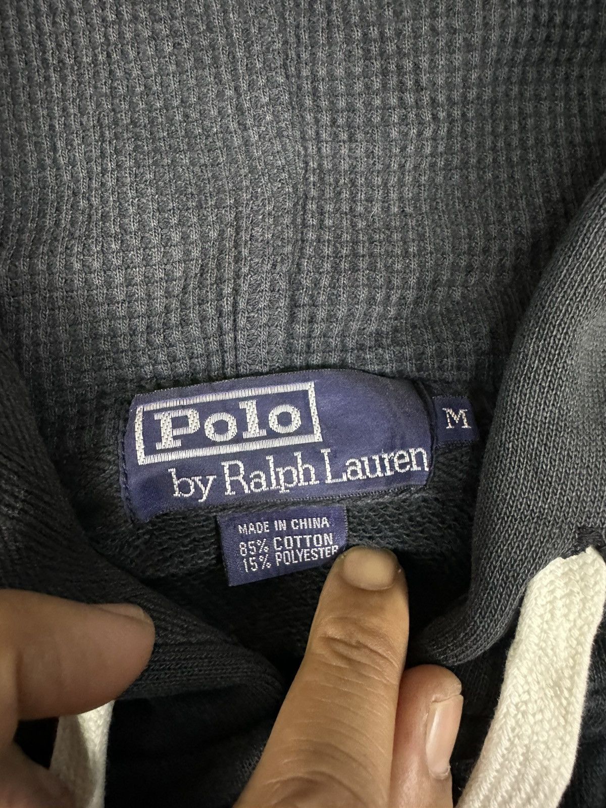 Polo Ralph Lauren Polo Ralph Lauren Sun Faded Black Hoodie Z297 Size US M / EU 48-50 / 2 - 8 Thumbnail