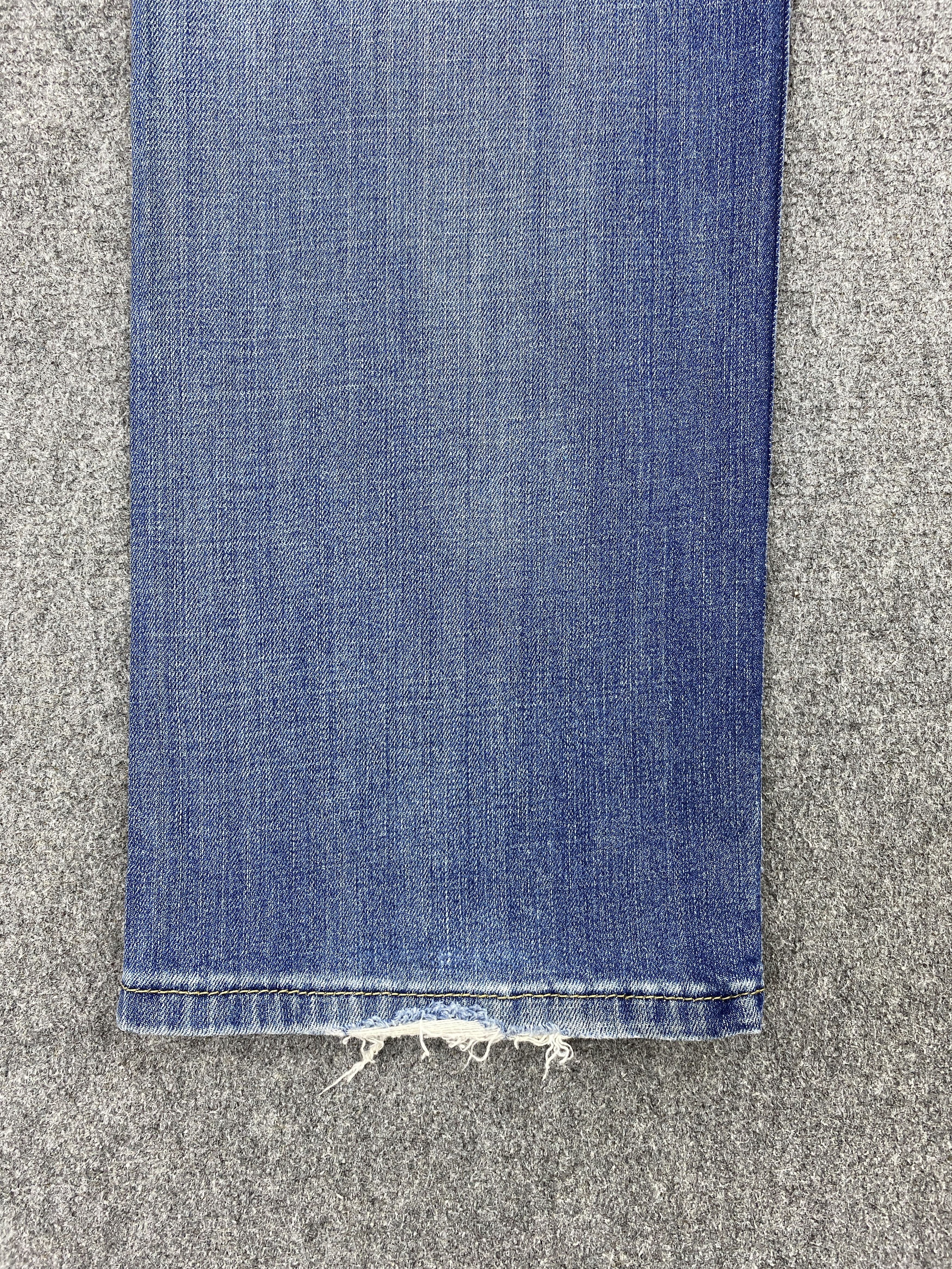 Levi's × Vintage Vintage Levi's 514 Distressed Blue Denim Jeans Size US 34 / EU 50 - 17 Thumbnail