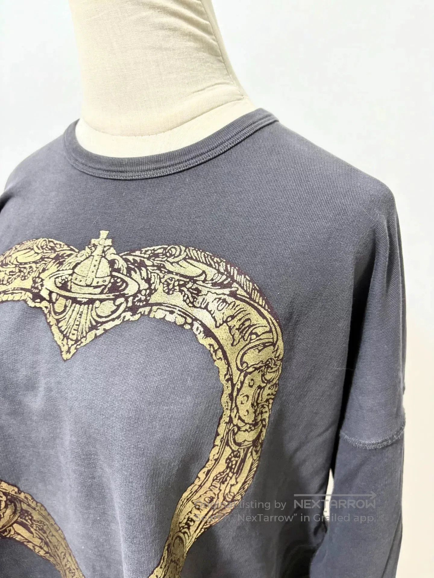 Vivienne Westwood vivienne westwood gray heart sweatshirt. Size S / US 4 / IT 40 - 5 Thumbnail