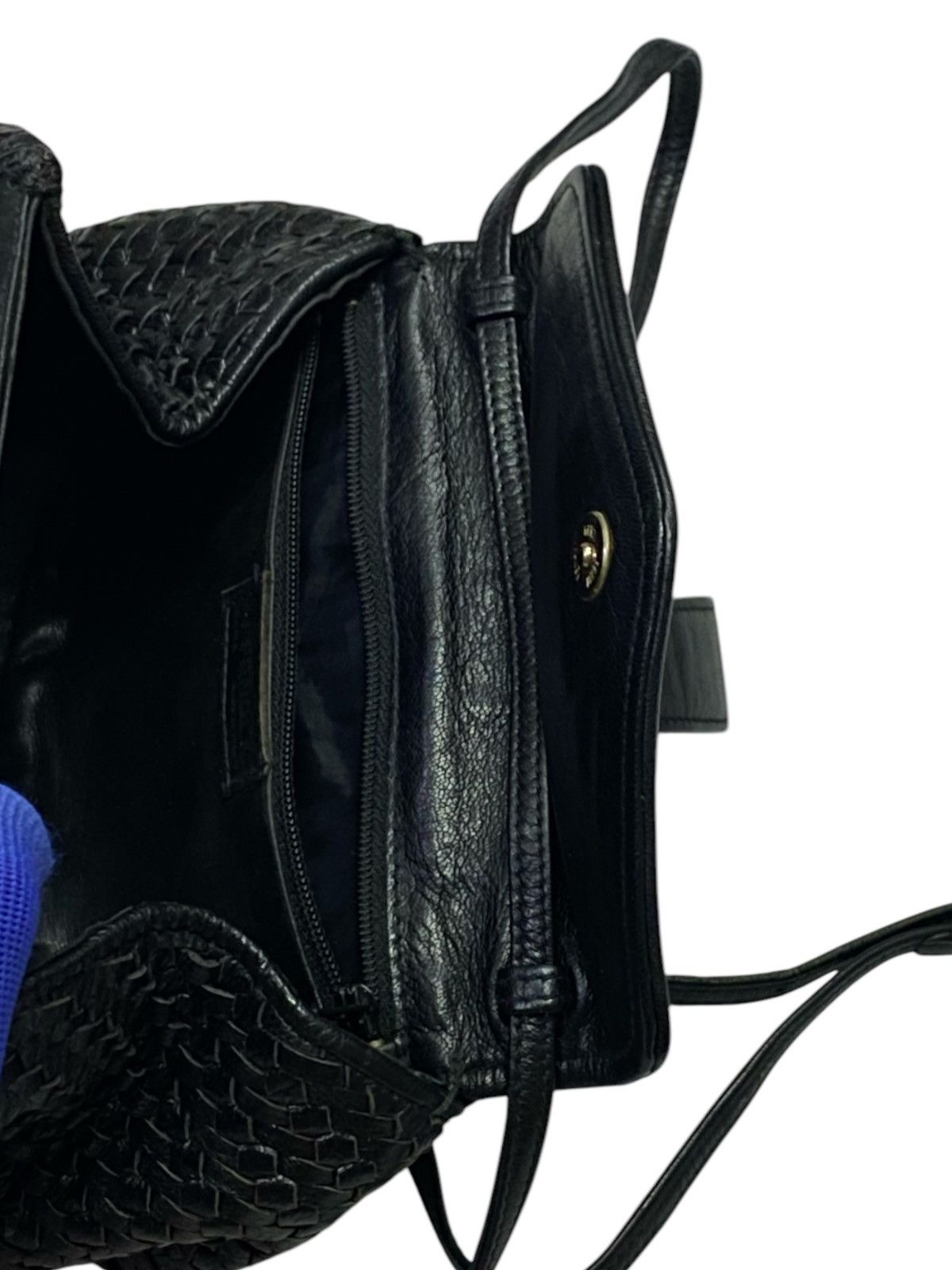 Fendi × Vintage Vintage Fendi lntrecciato Leather Mini Crossbody/Shoulder Size ONE SIZE - 20 Thumbnail