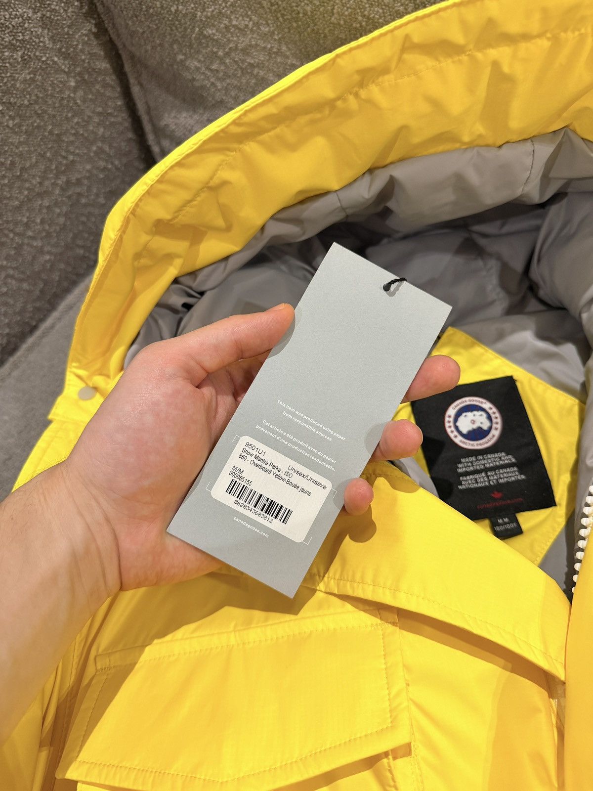 Canada Goose CANADA GOOSE Snow Mantra Parka Down Jacket Coat Size M Size US M / EU 48-50 / 2 - 8 Thumbnail