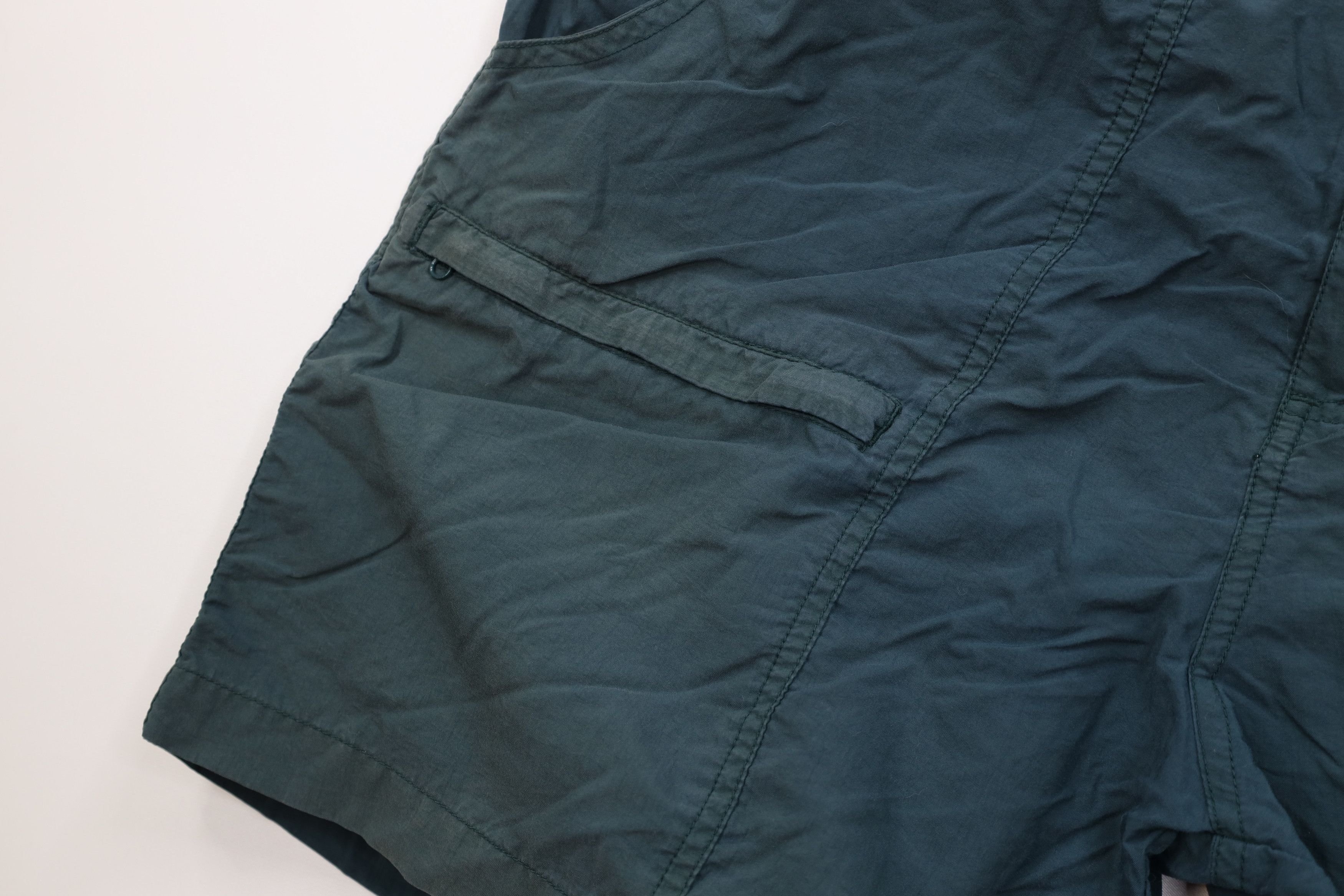 Cabelas Vintage 90s Cabelas Above Knee Trekking Cargo Shorts Green Size US 32 / EU 48 - 6 Thumbnail