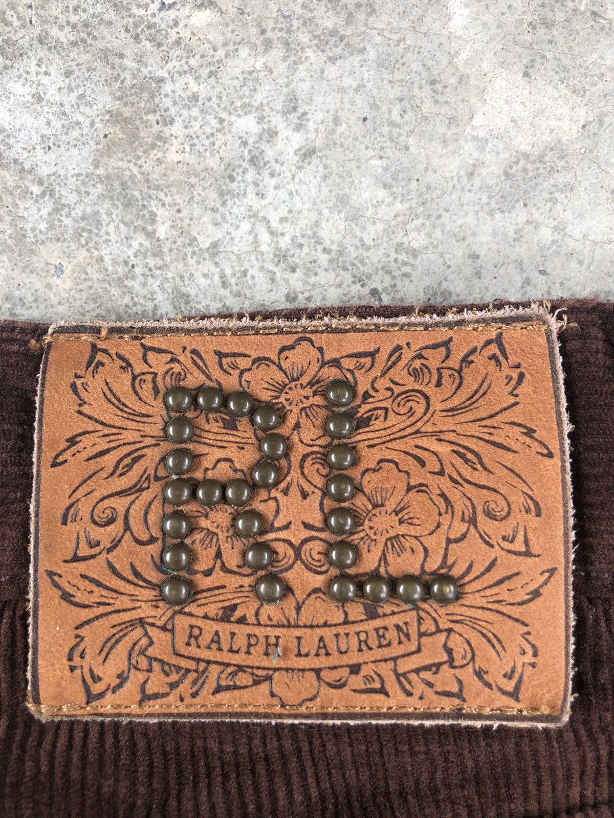 If Six Was Nine Ralph Lauren Flared Jeans Bootcut Corduroy Size US 32 / EU 48 - 17 Thumbnail