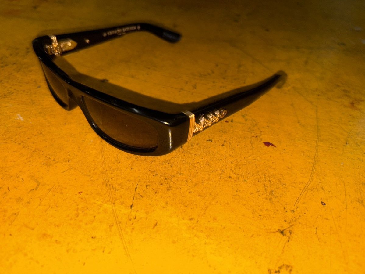Chrome Hearts RARE Chrome Hearts tripple star 18k Gold Roller Glasses Size ONE SIZE - 1 Thumbnail