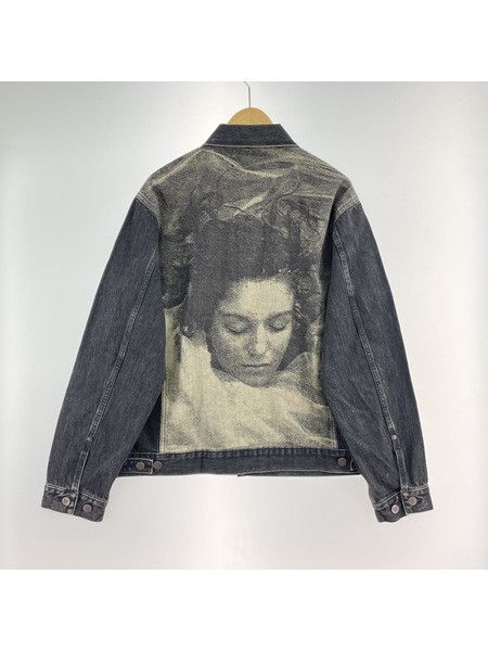 Undercover UNDERCOVER 24AW TWIN PEAKS Black Denim Jacket 4 Size US XL / EU 56 / 4 - 3 Thumbnail