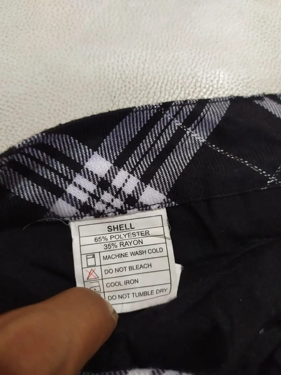 Japanese Brand Suggestion Check Pants Punk Bondage Zipper design Size US 31 - 11 Thumbnail
