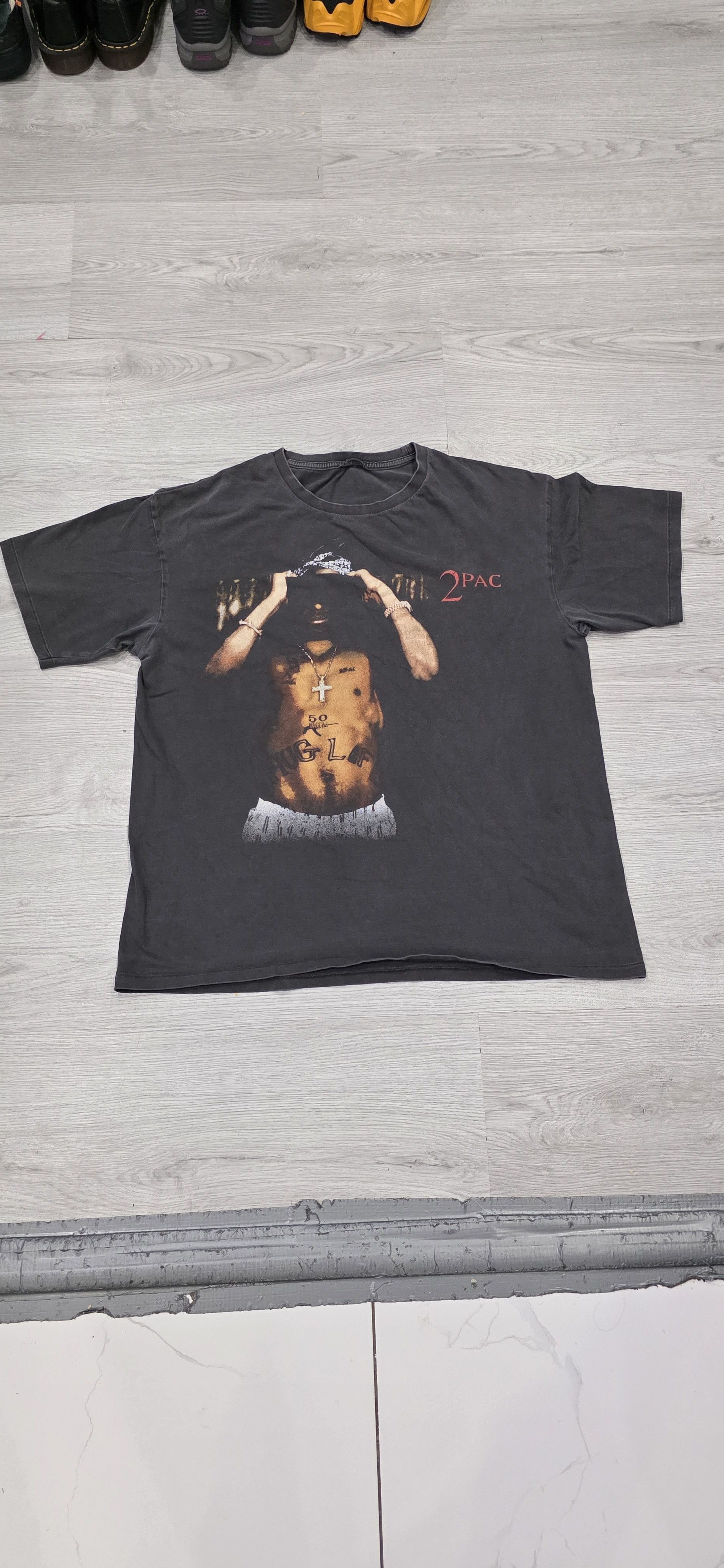 Rap Tees Vintage 90's tupac ALL EYES ON ME Size US XL / EU 56 / 4 - 1 Thumbnail