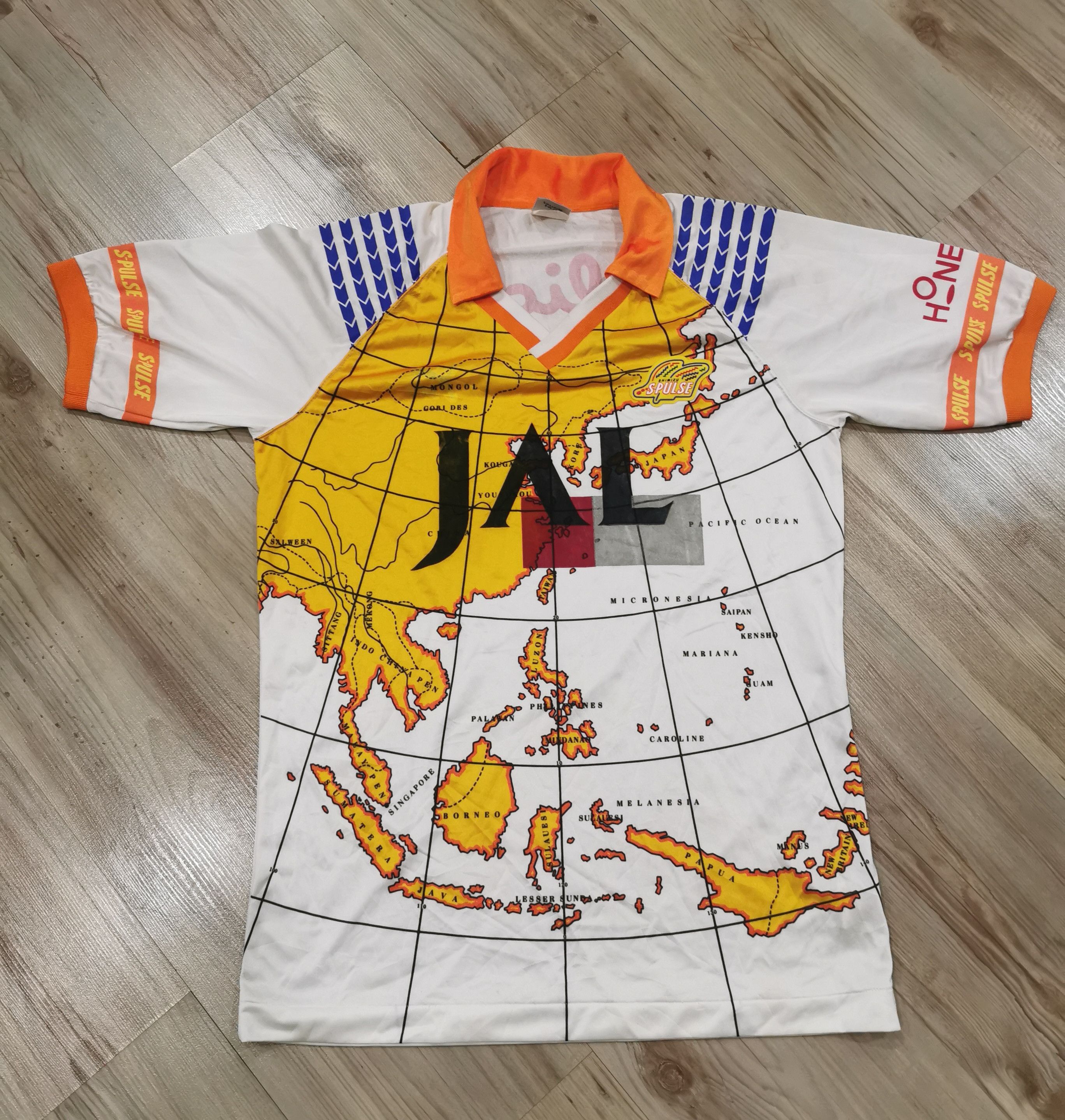 ウェア PUMA - 90&#39;s Shimizu S-Pulse Away Jersey SHIMIZU S-PLUSE 1993 1994 AWAY FOOTBALL SHIRT SOCCER JERSEY