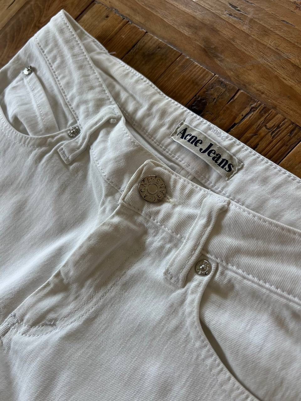 Acne Studios Acne Jeans Hep White 28/32 denim Size 28" / US 6 / IT 42 - 2 Thumbnail
