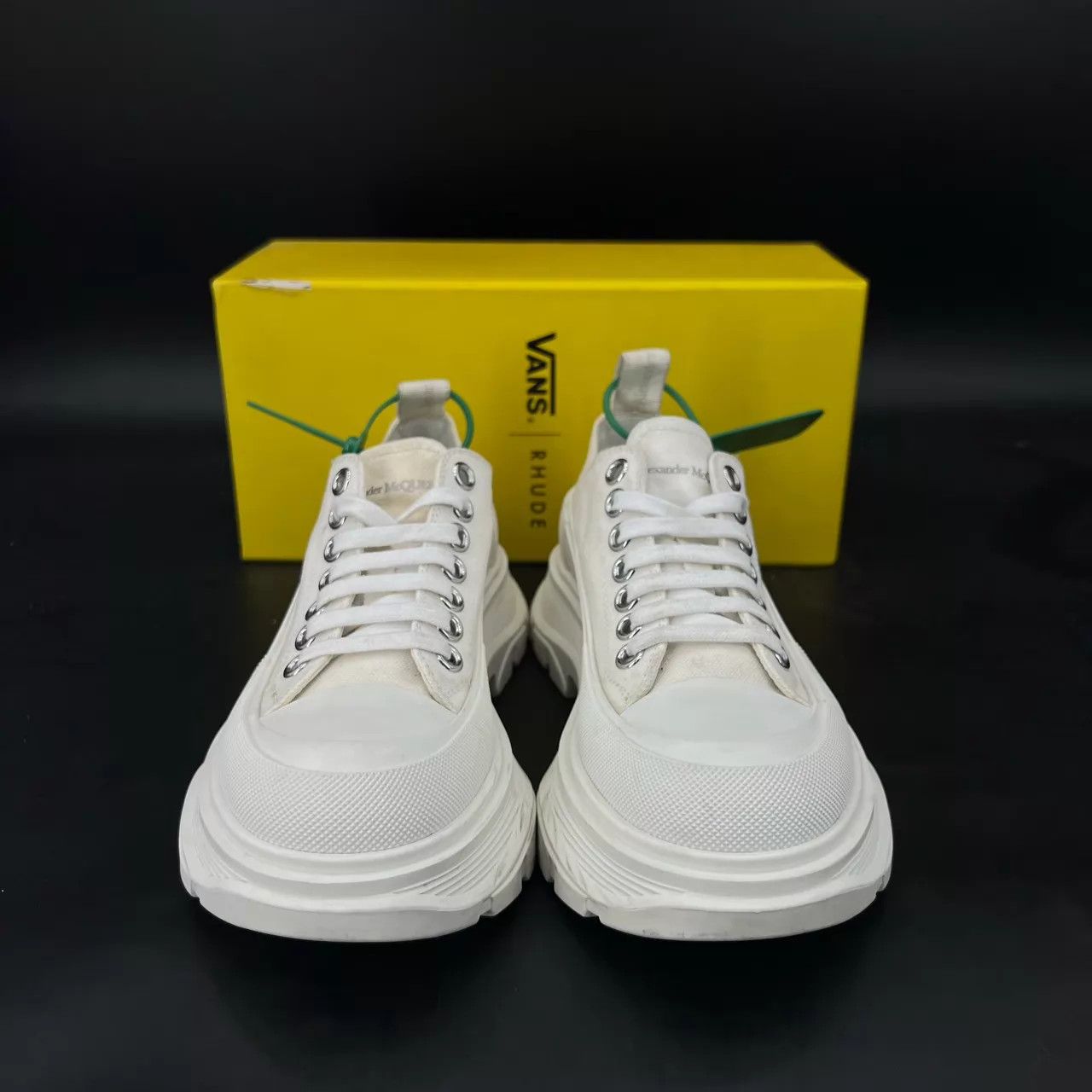 Alexander McQueen Alexander McQueen White Martin Boots Size 37 Like New Size US 6.5 / IT 36.5 - 5 Thumbnail
