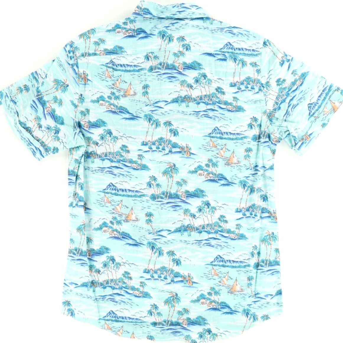 Izod VINTAGE Izod Saltwater Relaxed Camp All Over Print Button Up Shirt Men's M Size US M / EU 48-50 / 2 - 4 Thumbnail