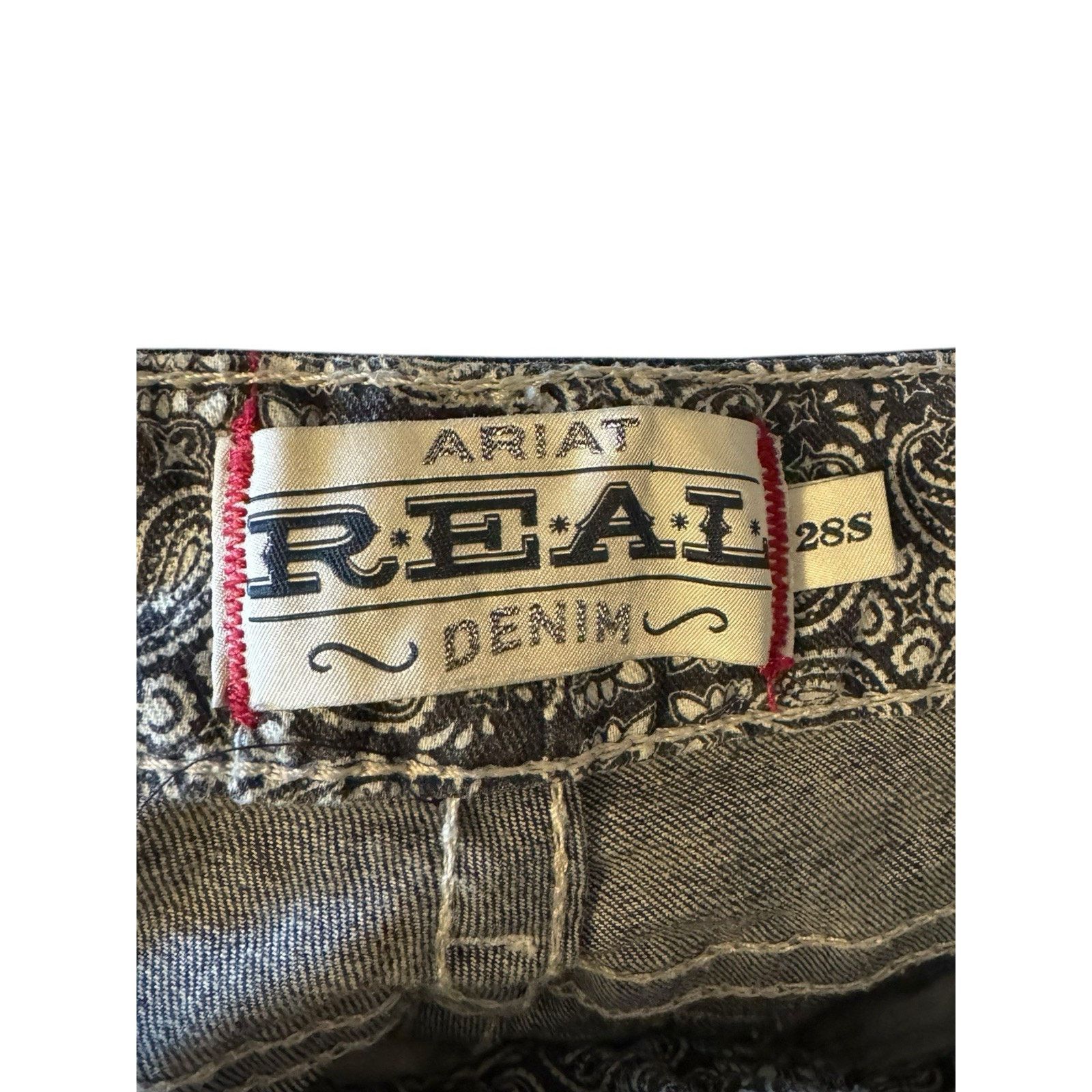 Ariat Ariat Stretch Bootcut Whipstitch Jeans Western Cowboy Rodeo Size 28" / US 6 / IT 42 - 8 Thumbnail