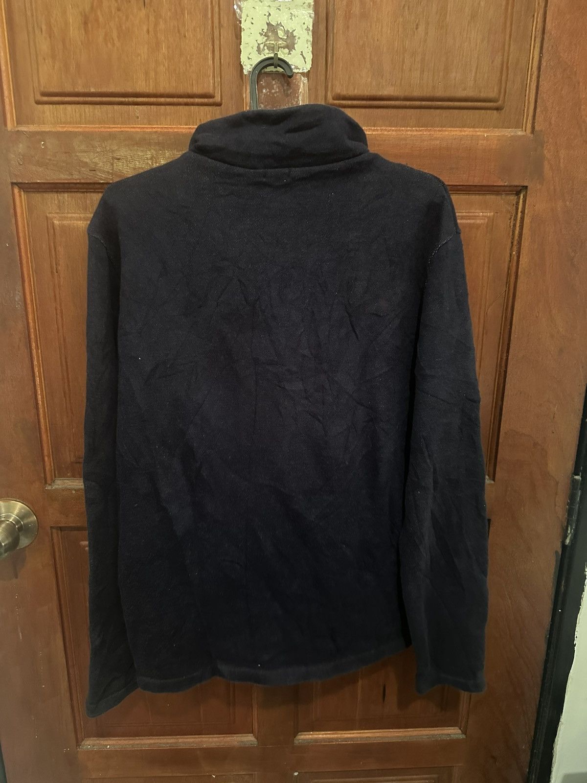 Yohji Yamamoto Vintage A.A.R Yohji Yamamoto Quater Zip Sweater Size US S / EU 44-46 / 1 - 2 Thumbnail