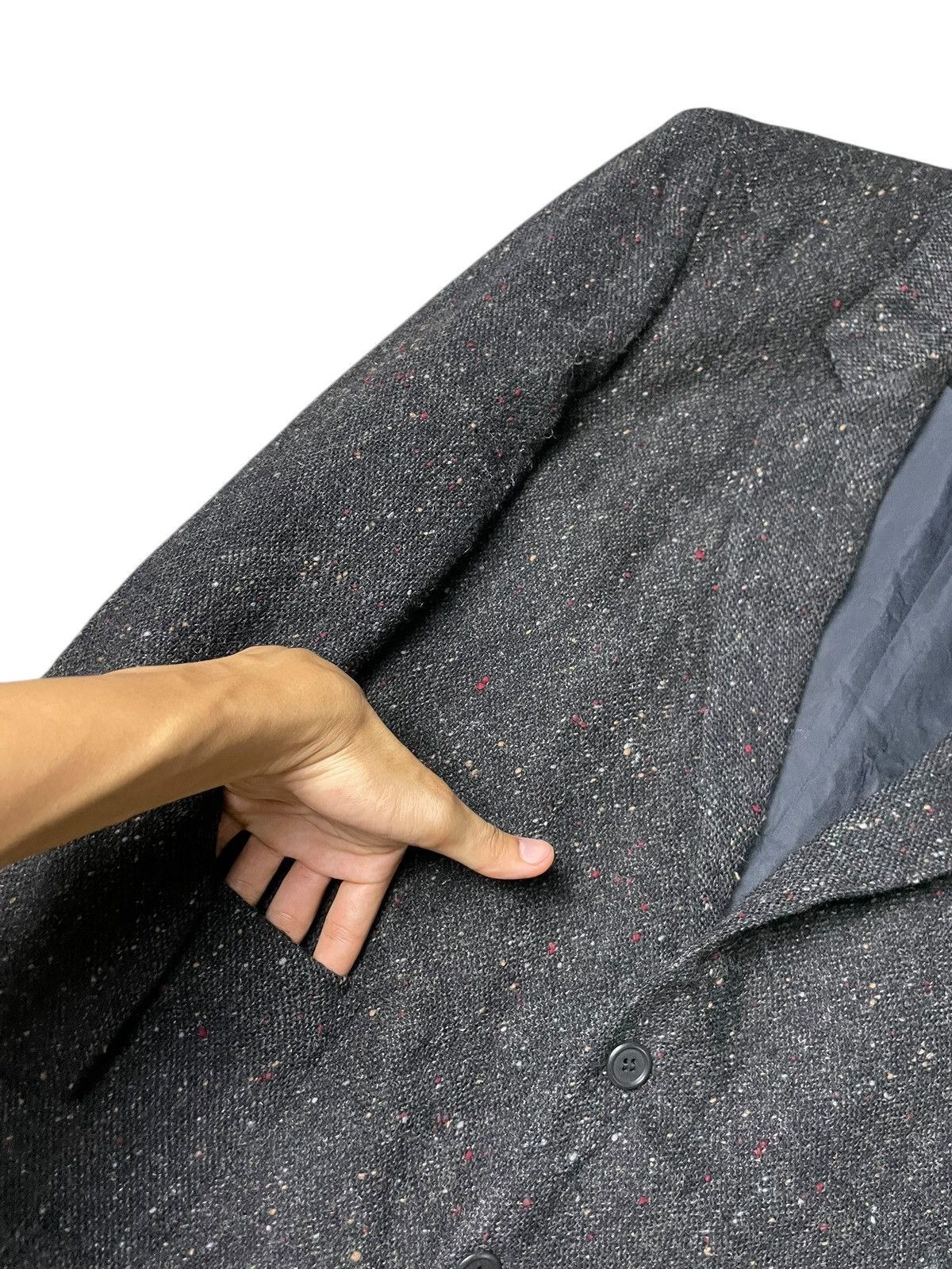 Issey Miyake Vintage Issey Miyake Men Knit Coat (74) Size US M / EU 48-50 / 2 - 5 Thumbnail