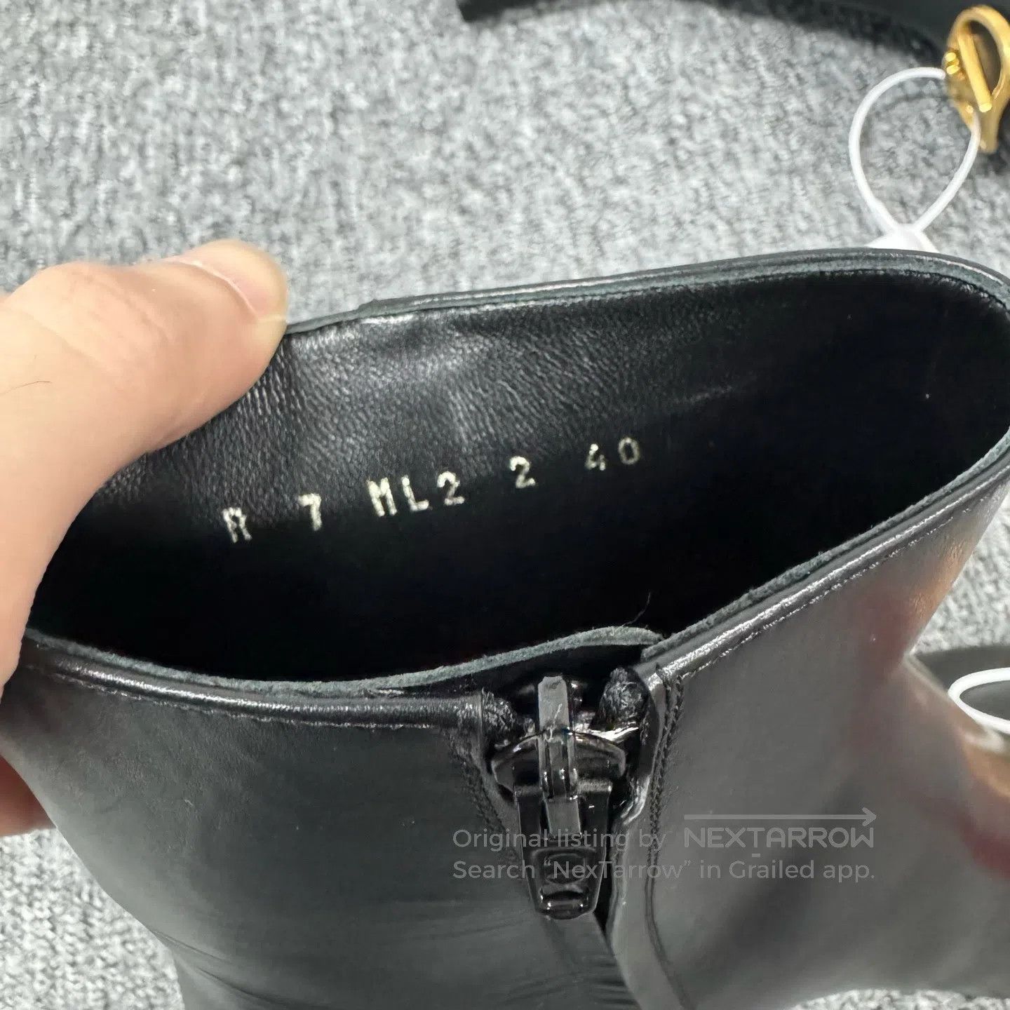 Valentino Valentino Gold buckle; black pointed-toe; high-heeled shor Size US 9 / IT 39 - 6 Thumbnail