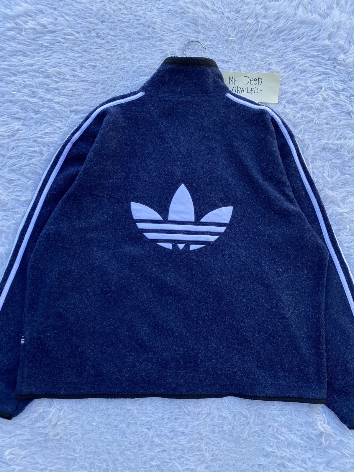 Adidas Rare ADIDAS Blue Sweater Size US L / EU 52-54 / 3 - 4 Thumbnail