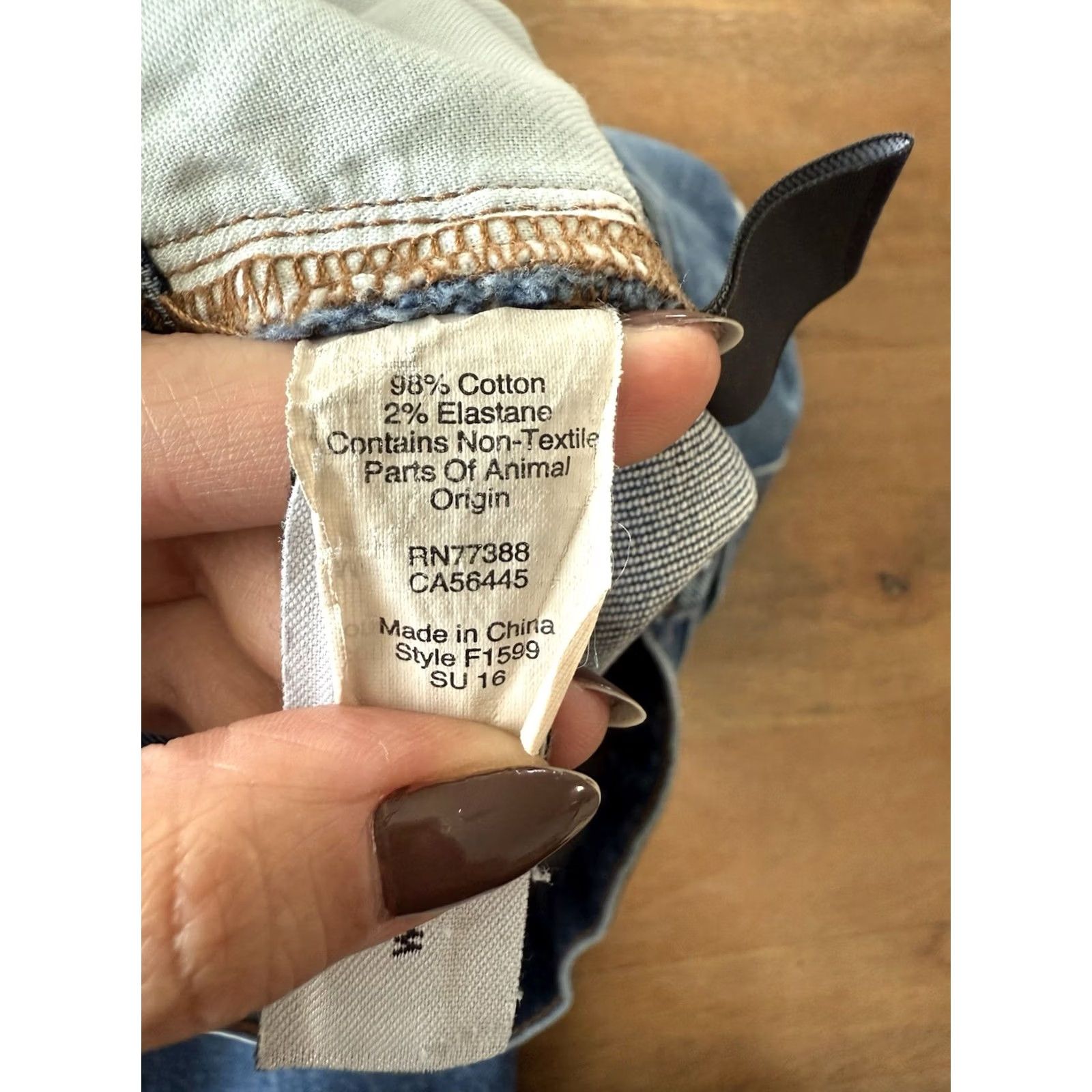 Madewell Madewell Jeans Womens 26 Bootcut 10” High Riser Demi Blue Denim 5-Pocket Zipper Button Logo Cowgirl Western Size 28" / US 6 / IT 42 - 6 Thumbnail