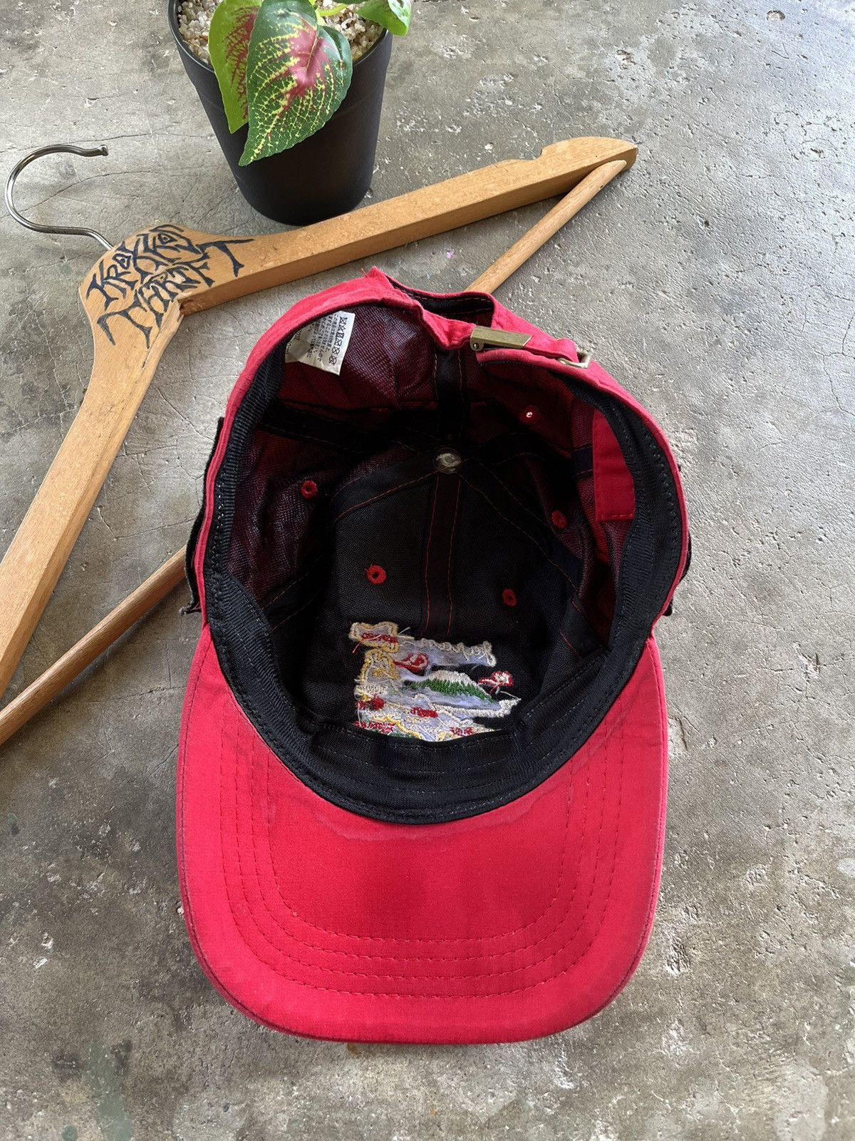 Japanese Brand × Vintage 🔥Vintage Sukajan Souvenirs Embroidered Cap Japan Size ONE SIZE - 6 Thumbnail