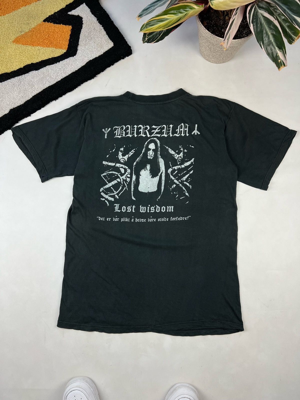 Band Tees Vintage Burzum Metal Band tee Size US M / EU 48-50 / 2 - 2 Thumbnail