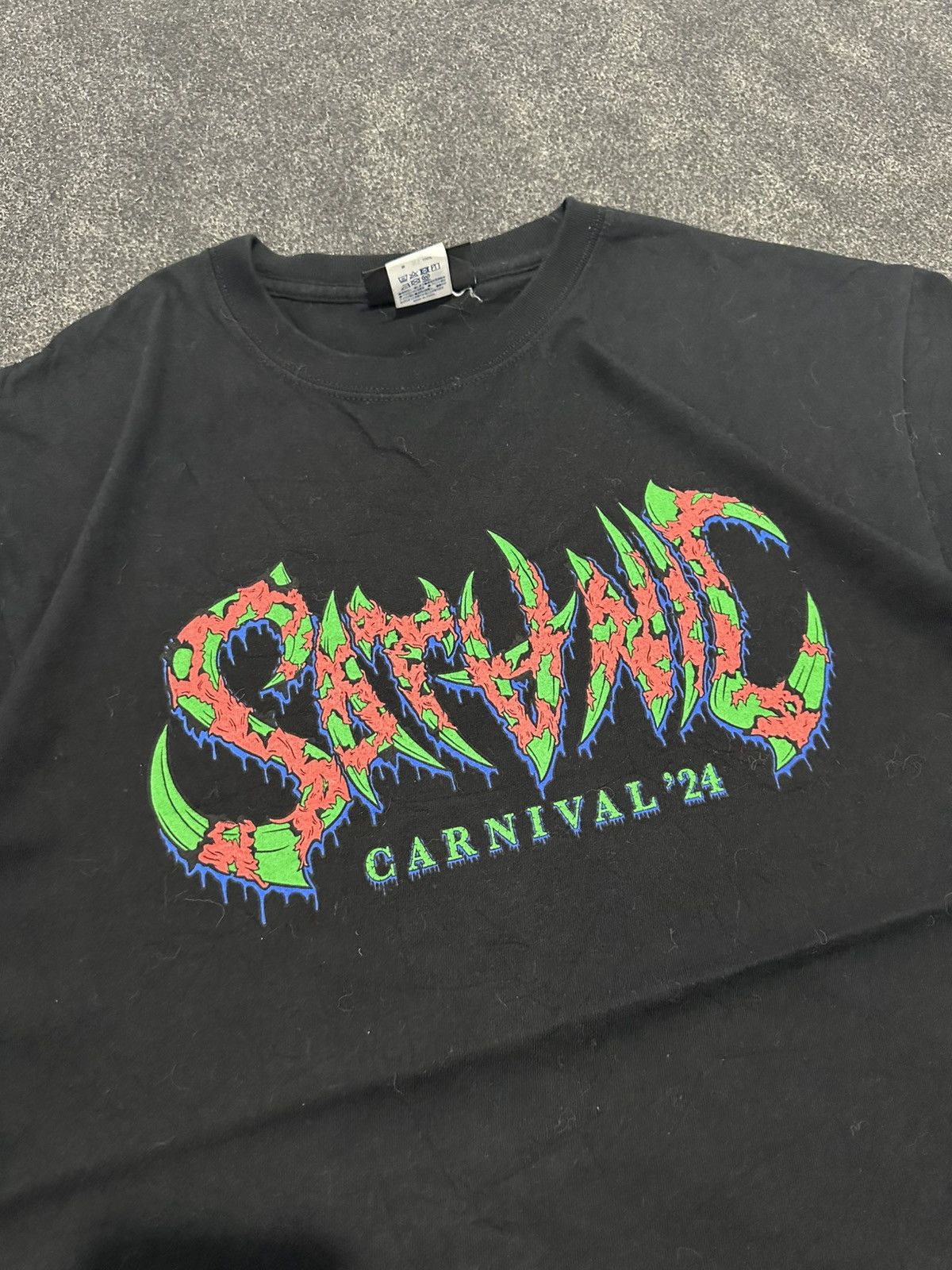 Band Tees Satanic carnival’24 Tshirt Size US XL / EU 56 / 4 - 2 Thumbnail