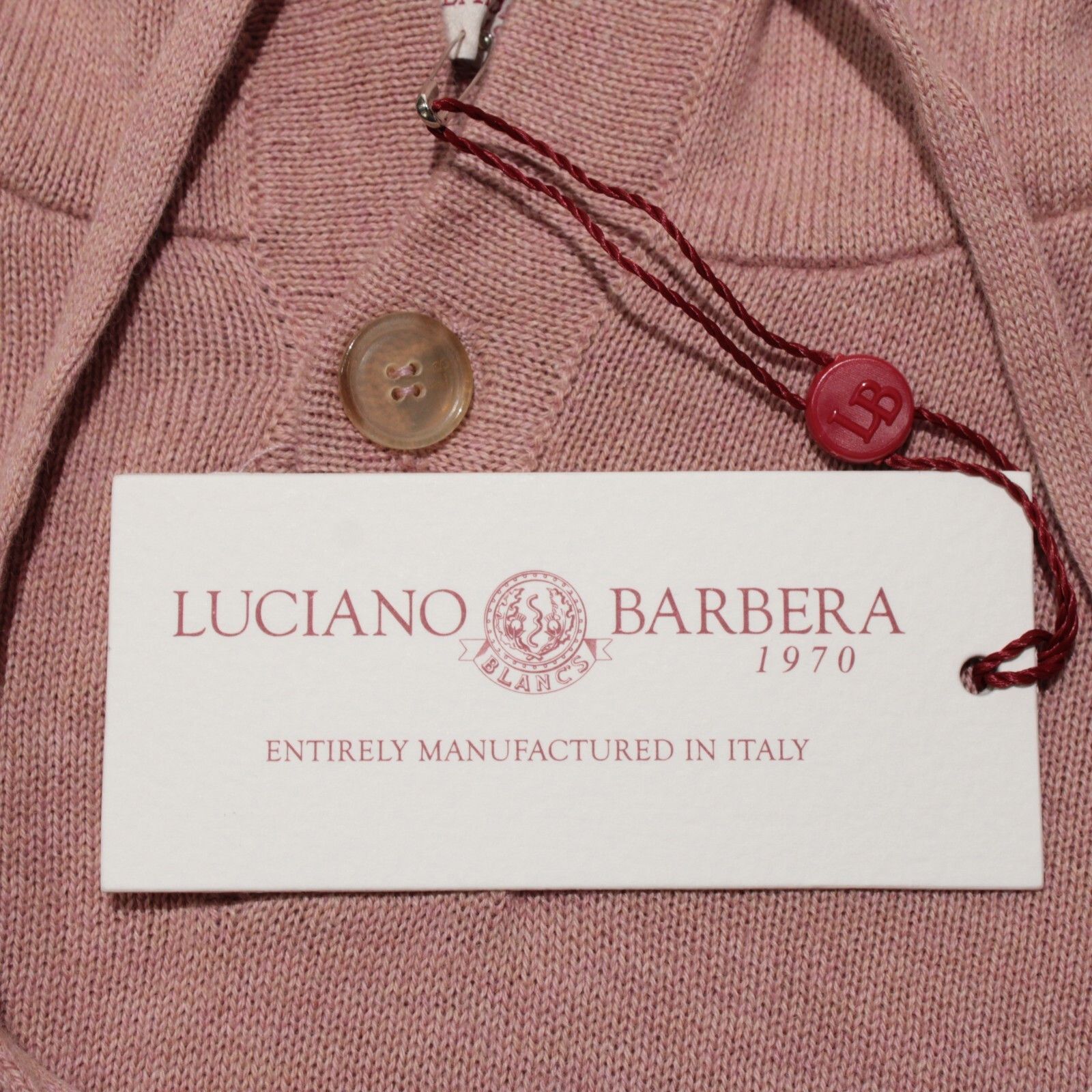 Luciano Barbera Luciano Barbera Sweater Size US M in Pink Size US M / EU 48-50 / 2 - 2 Thumbnail