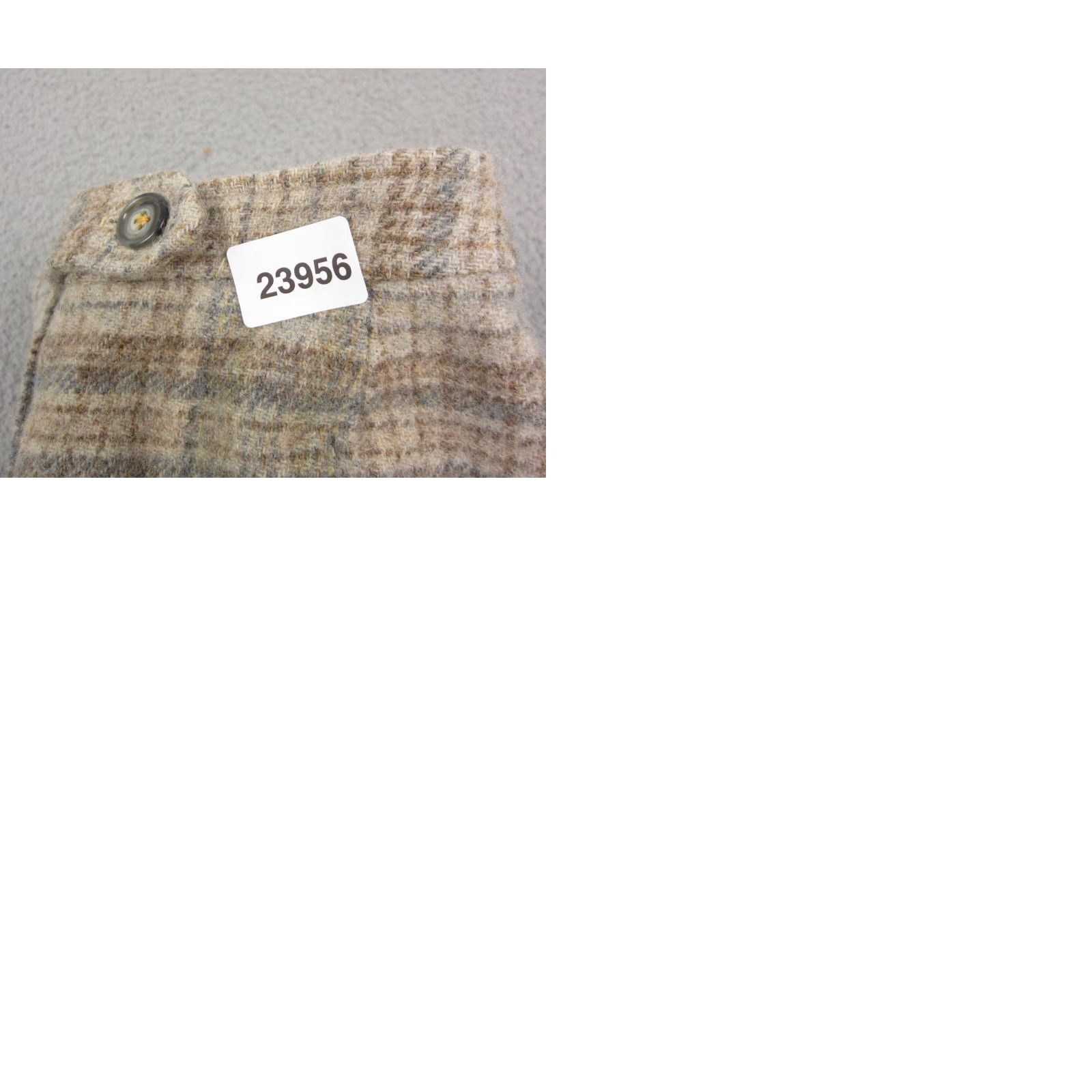 Evan Picone VINTAGE Evan Picone Pants Womens 10 Brown Plaid Wool Dress Straight Size 32" / US 10 / IT 46 - 12 Thumbnail