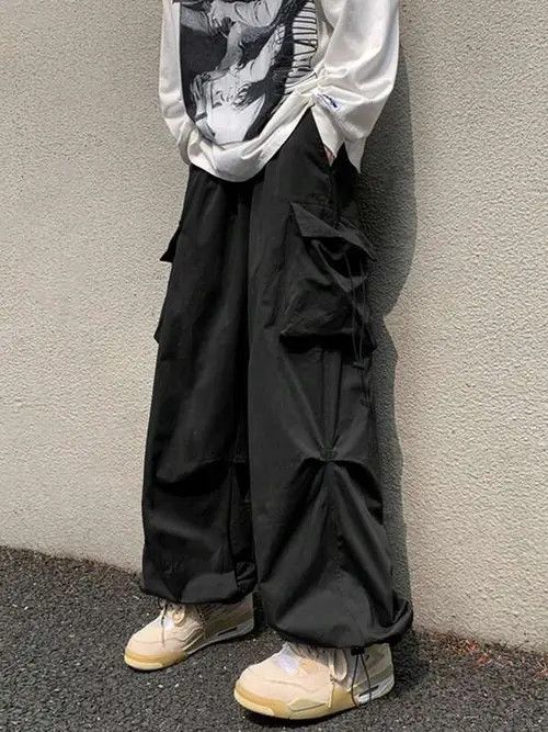 VIBE Parachute Multi-Pocket Sweatpants Gorpcore Cargo Size US 34 / EU 50 - 5 Thumbnail